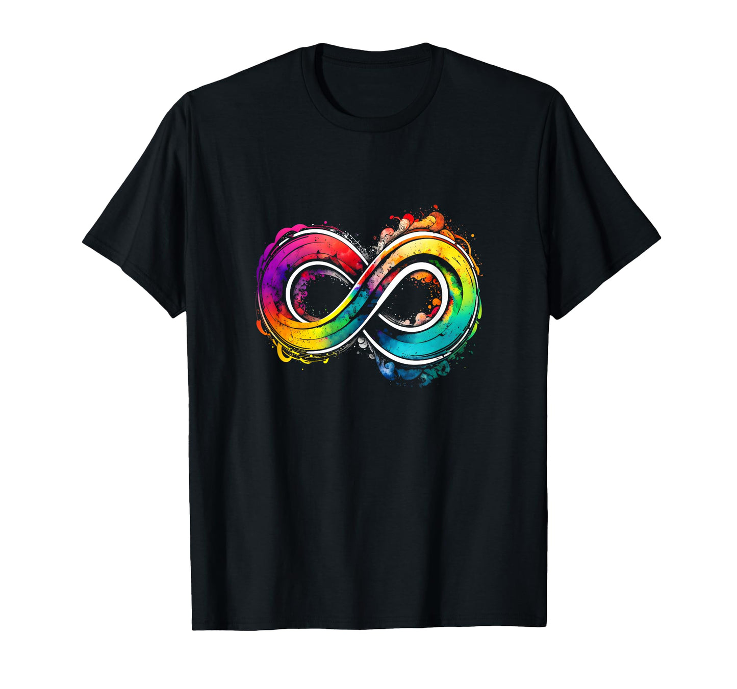 Neurodiversity Infinity Autism T-Shirt - Graphic Print for Adults - T-Shirt, Sweatshirt, Hoodie