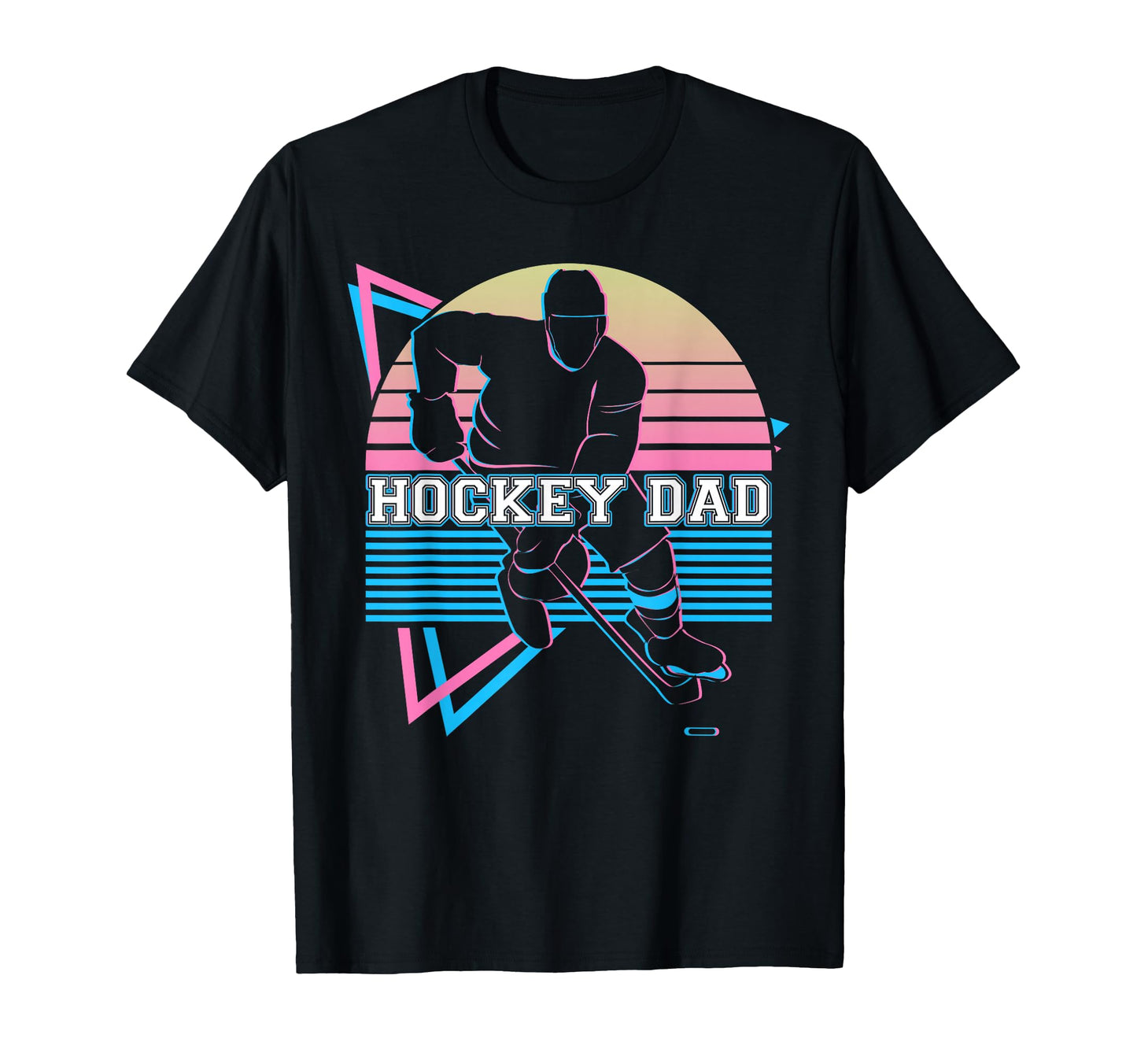 Ice Hockey Hockey Dad T-Shirt - Custom Art Print for Adults - T-Shirt, Sweatshirt, Hoodie