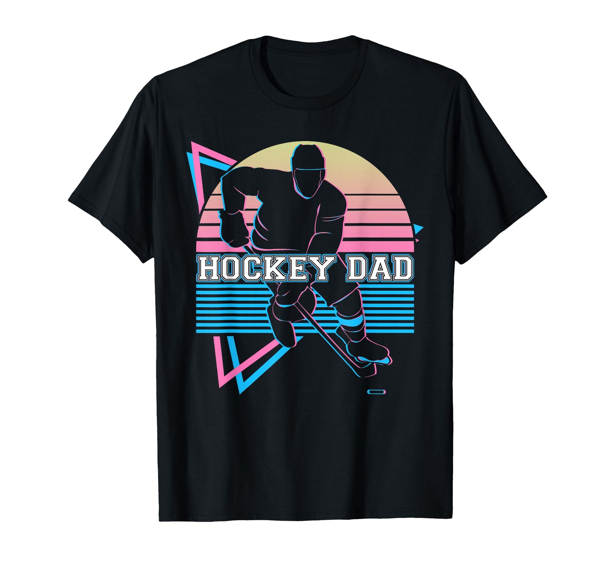 Ice Hockey Hockey Dad T-Shirt - Custom Art Print for Adults - T-Shirt, Sweatshirt, Hoodie
