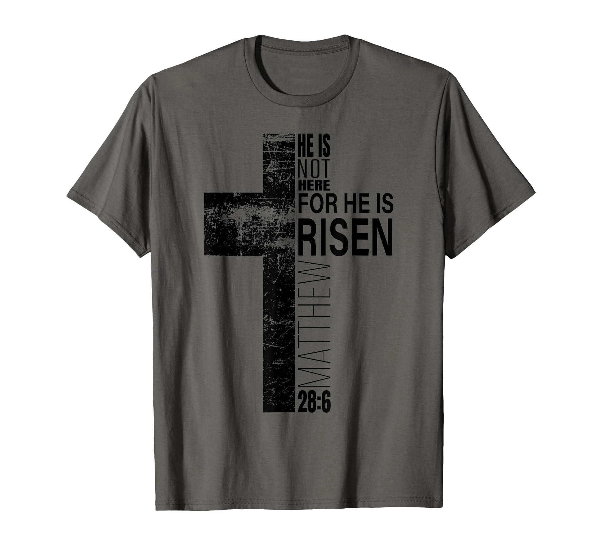 He Is Risen Christian Dad Easter Bible T-Shirt - Novelty Apparel Unisex - T-Shirt, Sweatshirt, Hoodie