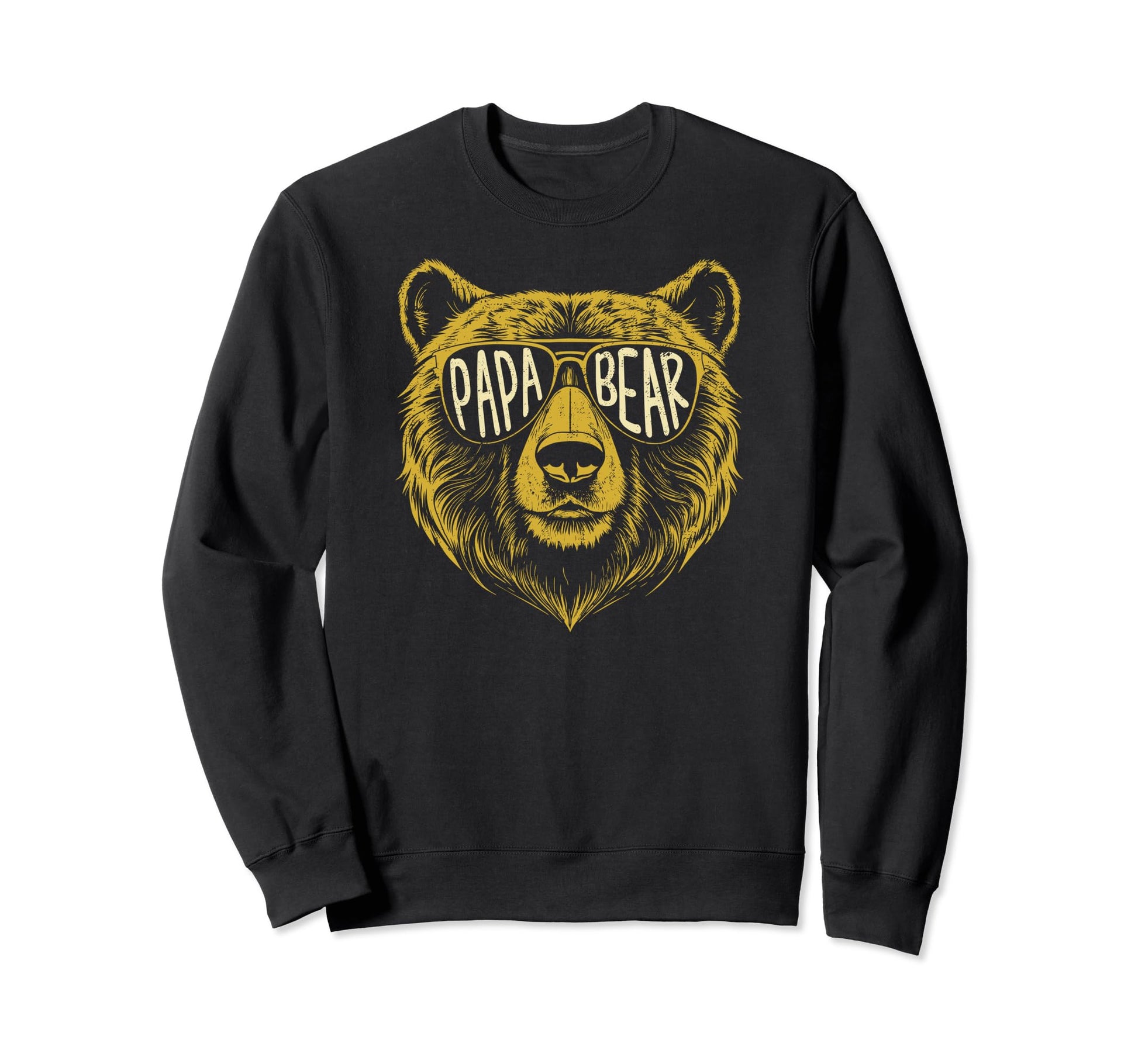 Papa Bear Sunglasses Dad Quotes Sweatshirt - Novelty Apparel Men Women - T-Shirt, Sweatshirt, Hoodie