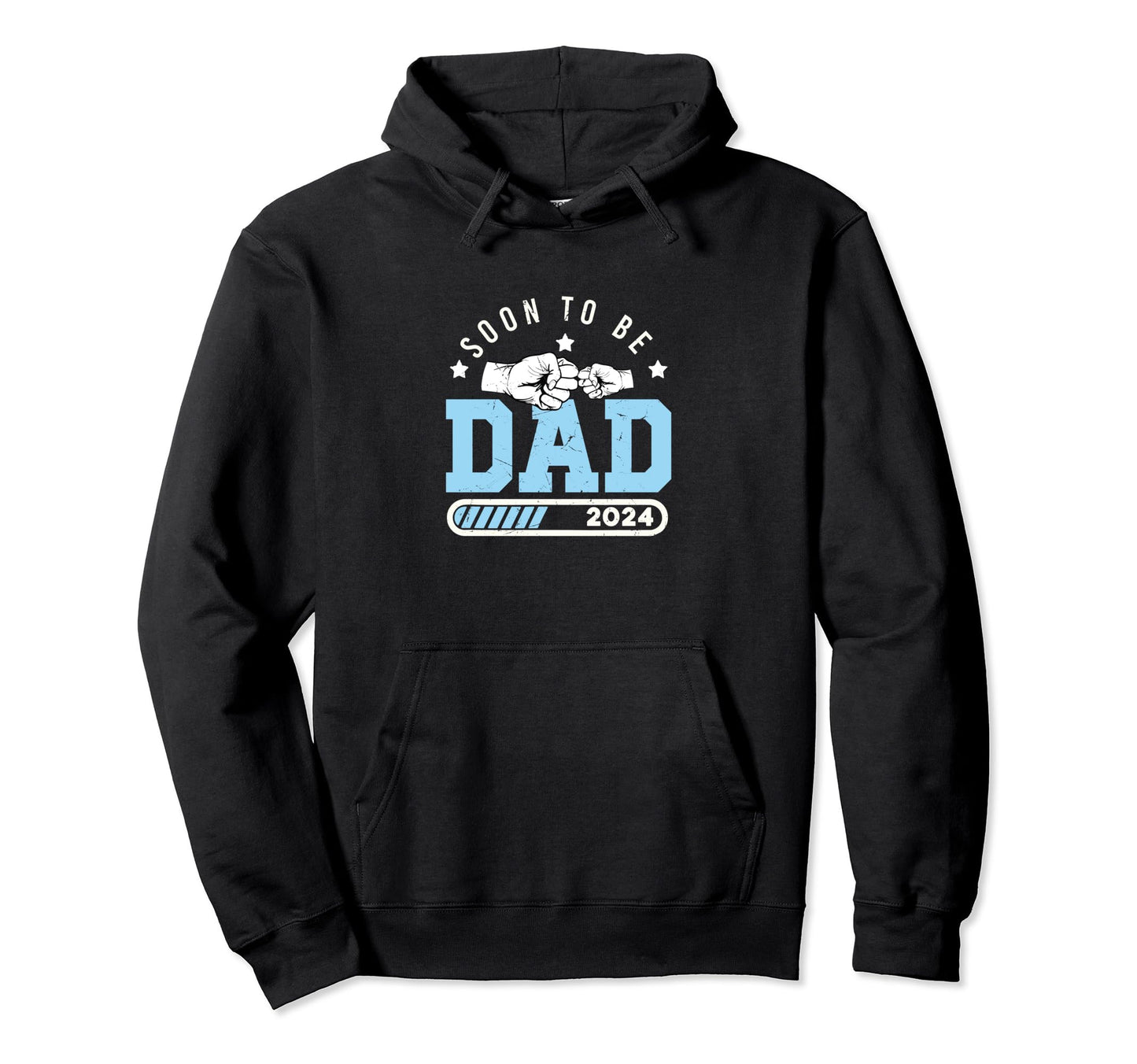 Soon To Be Dad 2024 Loading Pregnancy Hoodie - Custom Art Print Unisex - T-Shirt, Sweatshirt, Hoodie