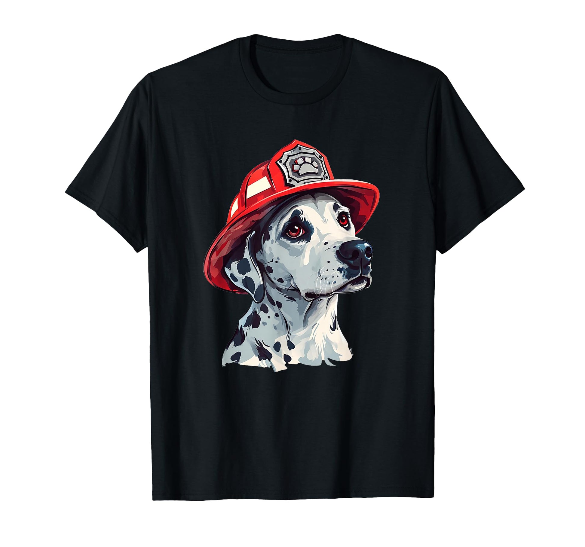Dalmatian Firehouse Dog Firefighter T-Shirt - Streetwear Style Men Women - T-Shirt, Sweatshirt, Hoodie