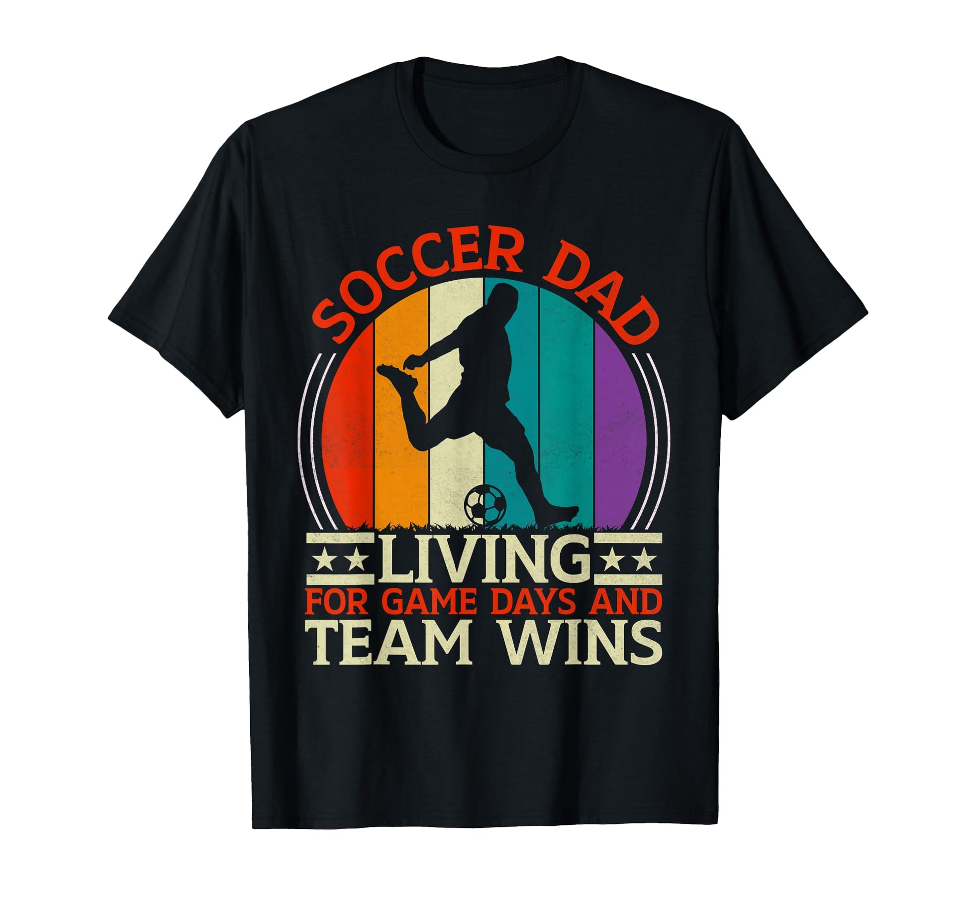 Living Game Days And Team Wins T-Shirt - Casual Everyday Wear Men Women - T-Shirt, Sweatshirt, Hoodie
