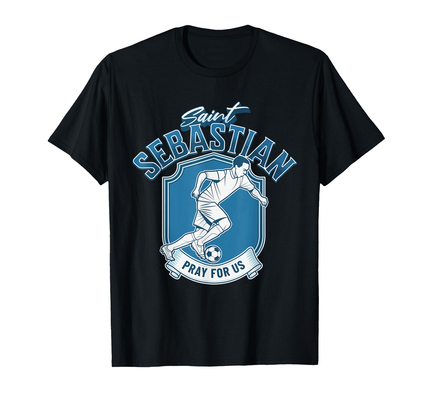 St Sebastian Patron Saint Athletes T-Shirt - Unique Graphic for Adults - T-Shirt, Sweatshirt, Hoodie