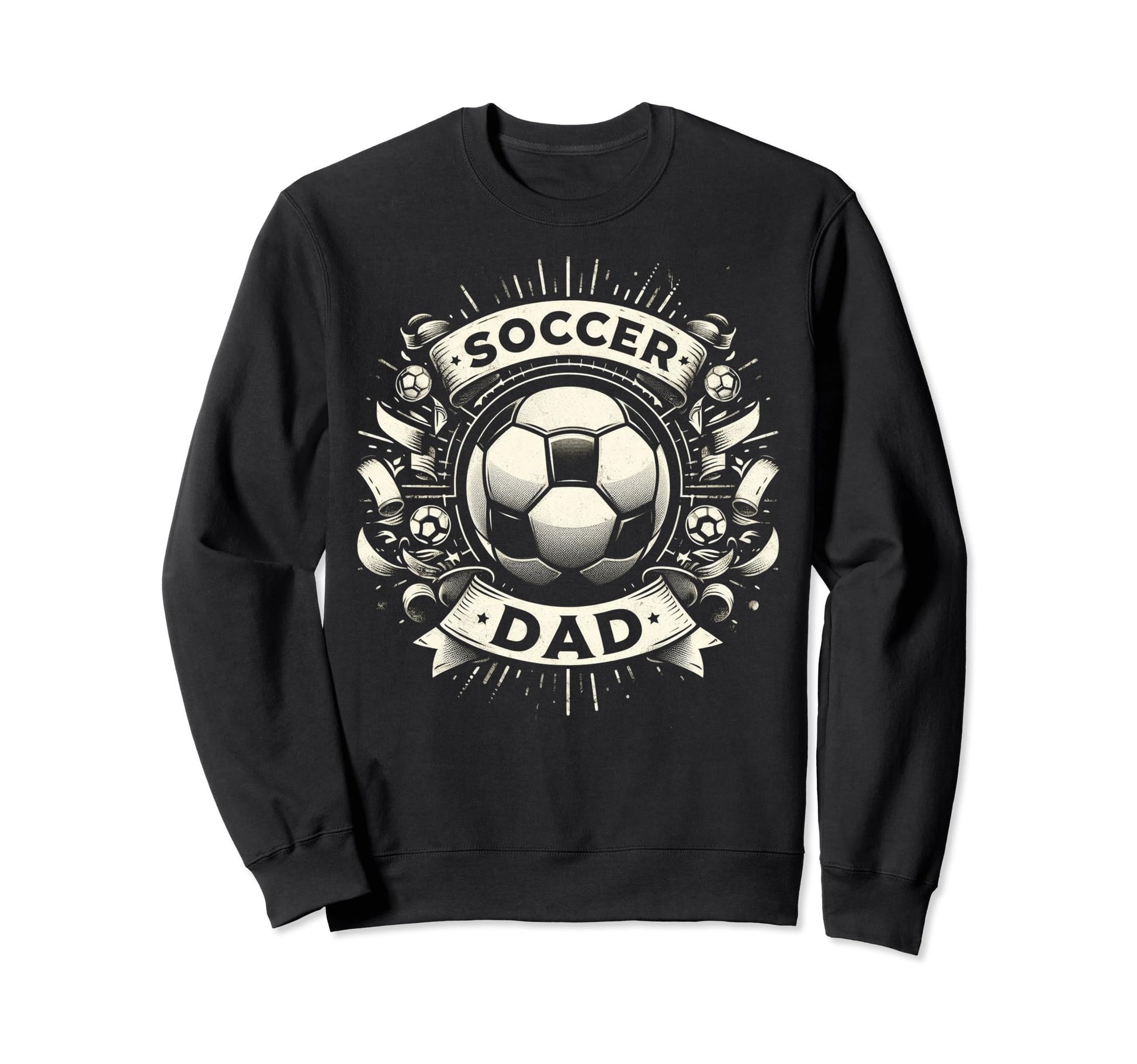 Soccer Dad Family Matching Dad Sweatshirt - Fun Novelty Design for Adults - T-Shirt, Sweatshirt, Hoodie