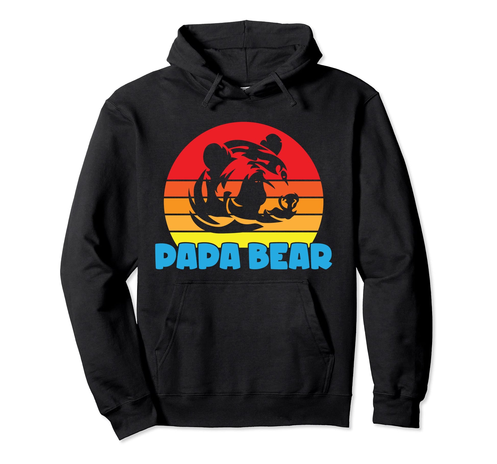 Papa Bear Bester Grandfather Welt Hoodie - Minimalist Print Men Women - T-Shirt, Sweatshirt, Hoodie