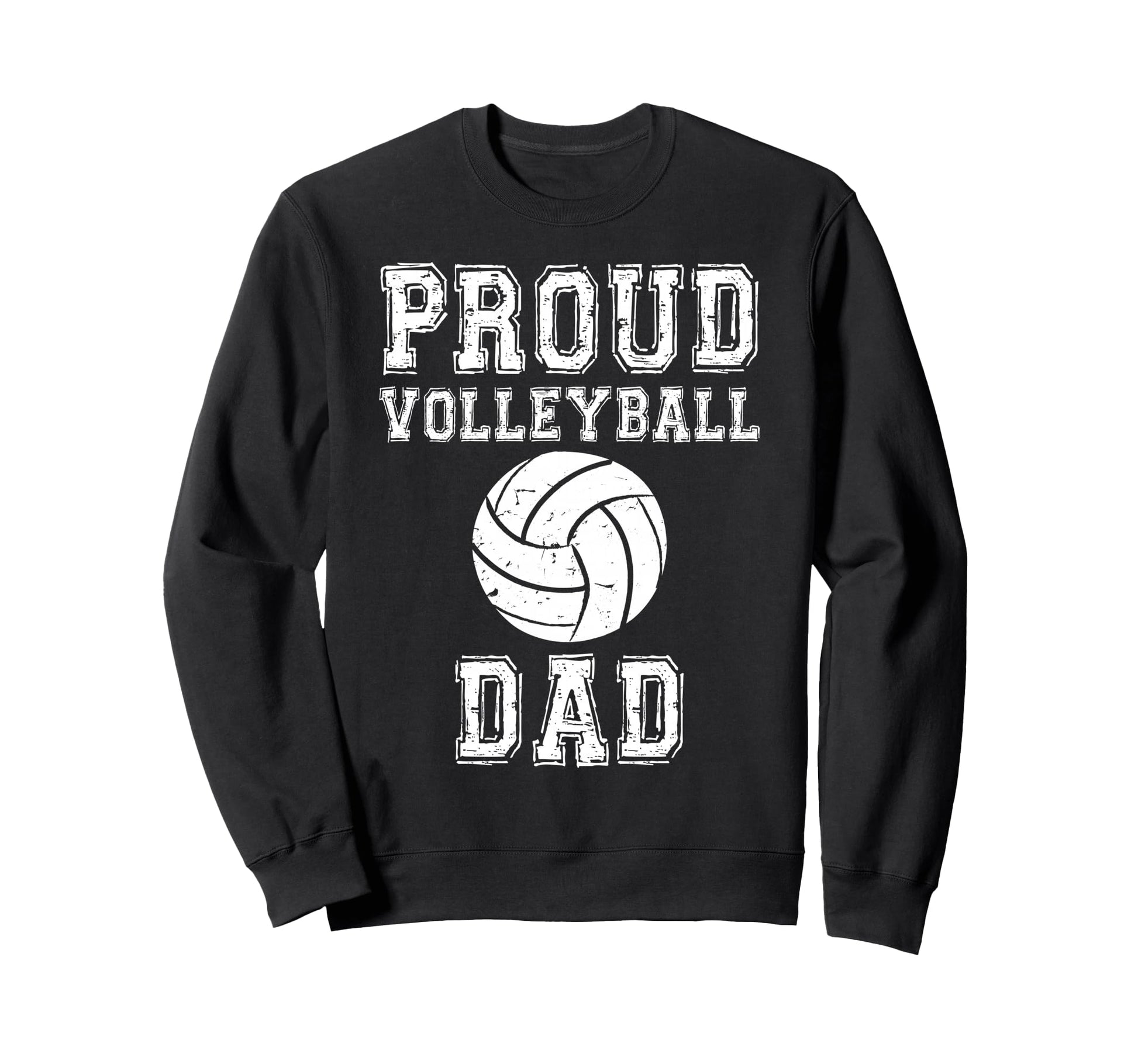 Proud Volleyball Dad Game Day Sweatshirt - Minimalist Print for Adults - T-Shirt, Sweatshirt, Hoodie