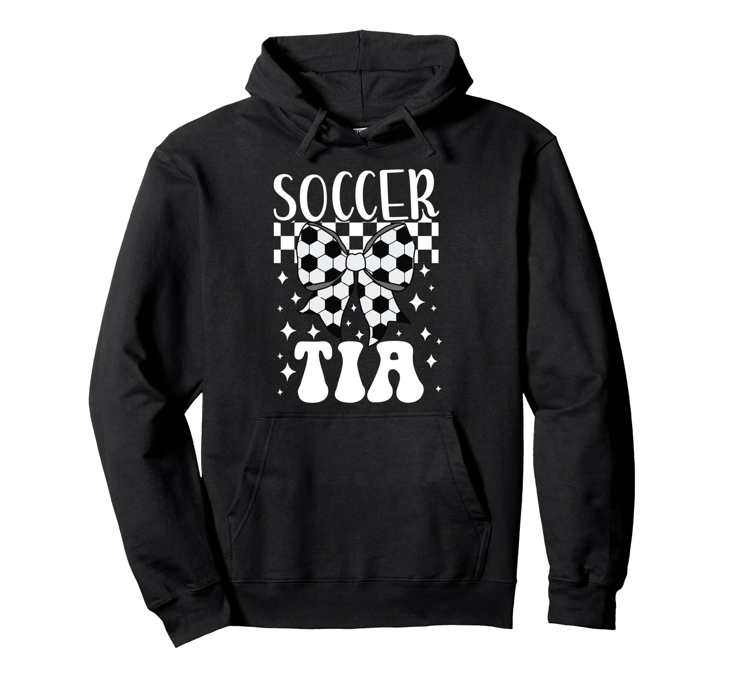 Soccer Tia Coquette Tia Soccer Player Hoodie - Minimalist Print for Adults - T-Shirt, Sweatshirt, Hoodie