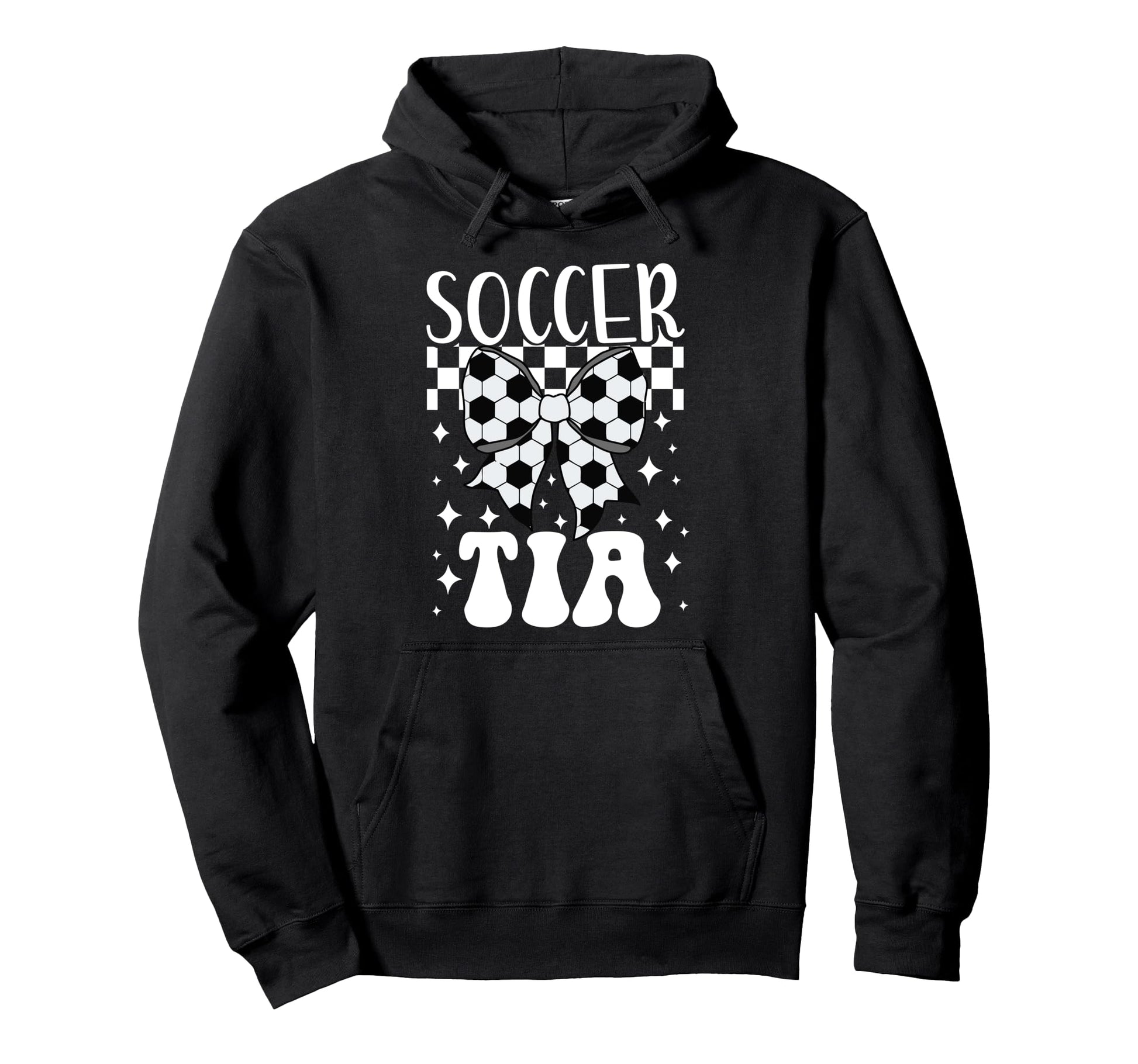 Soccer Tia Coquette Tia Soccer Player Hoodie - Minimalist Print for Adults - T-Shirt, Sweatshirt, Hoodie