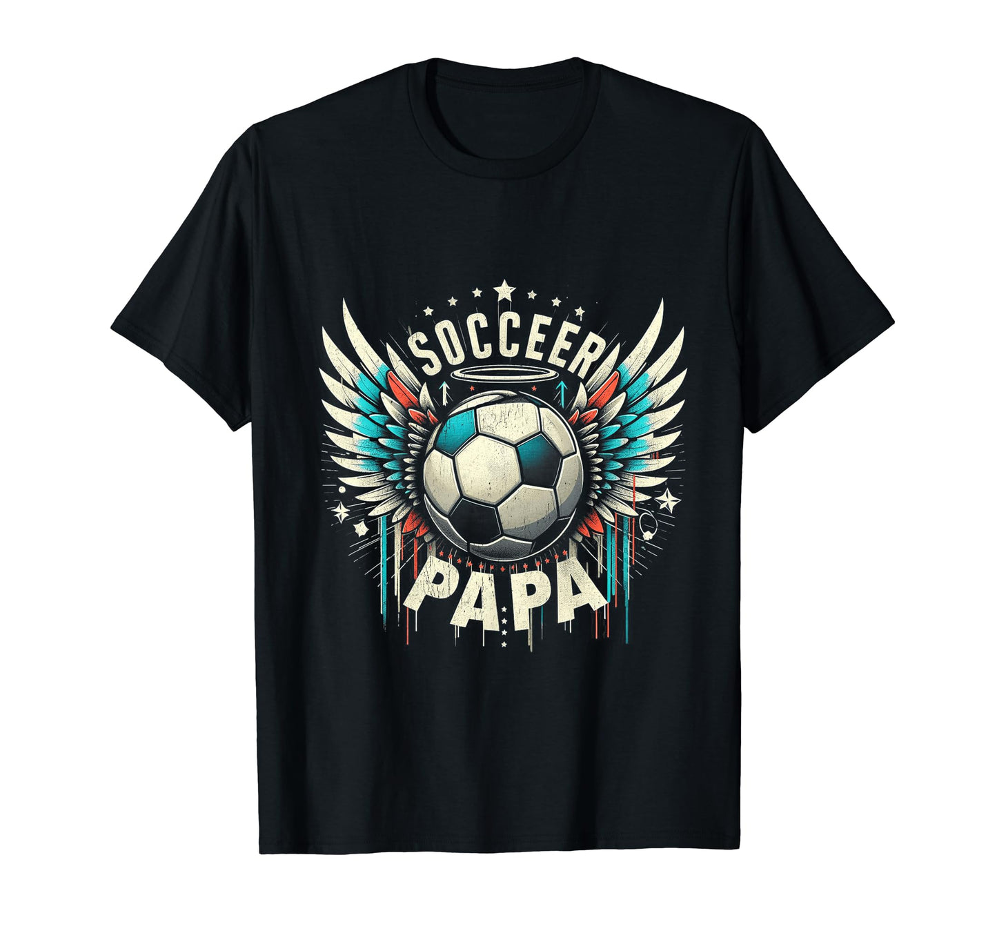 Soccer Papa Family Matching Dad Fathers T-Shirt - Trendy Graphic Men Women - T-Shirt, Sweatshirt, Hoodie