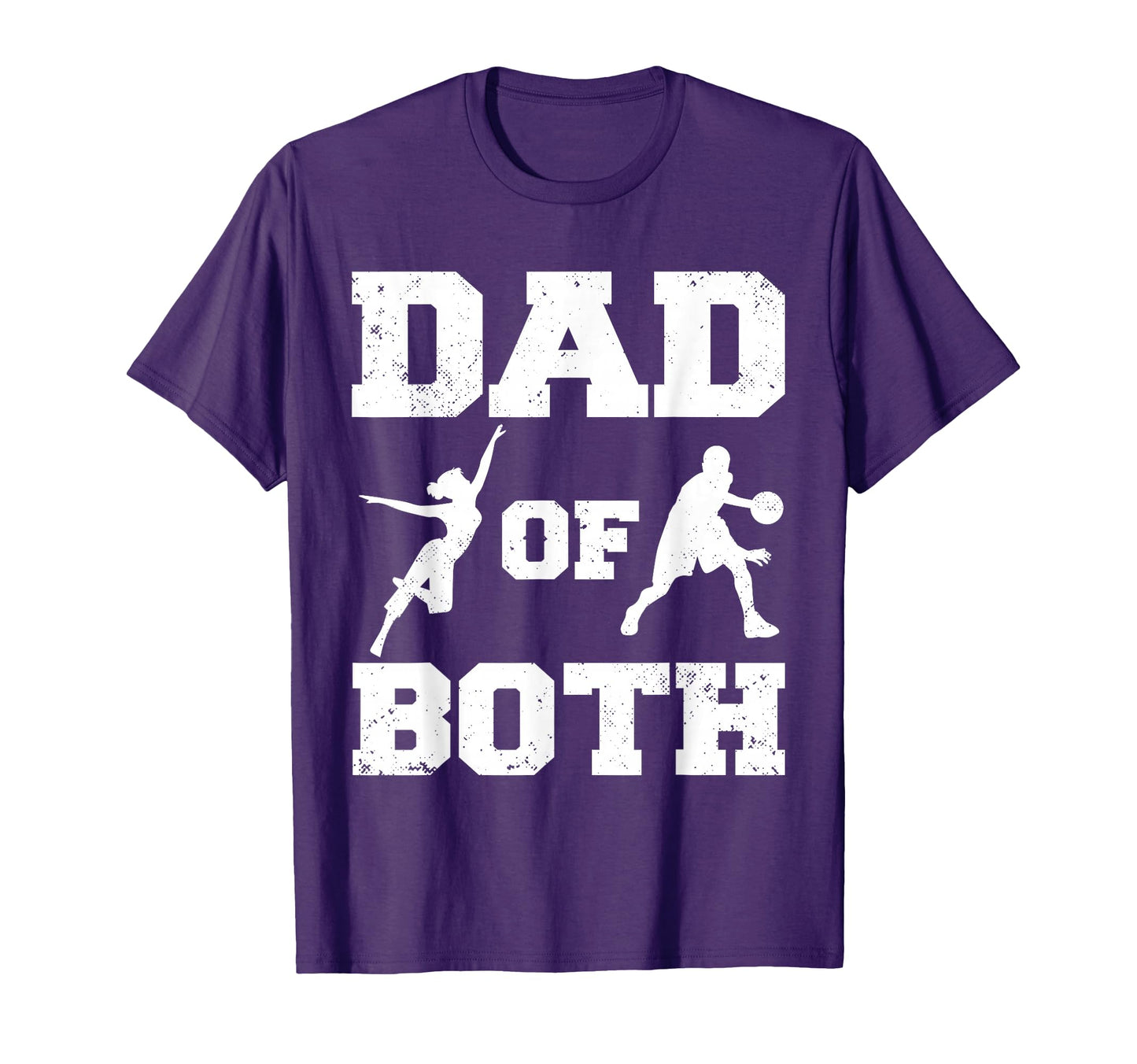 Dad Both Funny Dance Basketball Dad T-Shirt - Aesthetic Graphic Unisex - T-Shirt, Sweatshirt, Hoodie
