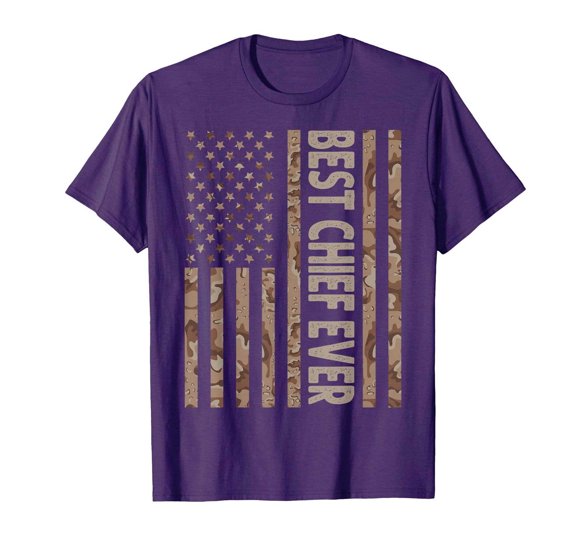 Best Chief Ever Us American Flag T-Shirt - Minimalist Print Men Women - T-Shirt, Sweatshirt, Hoodie