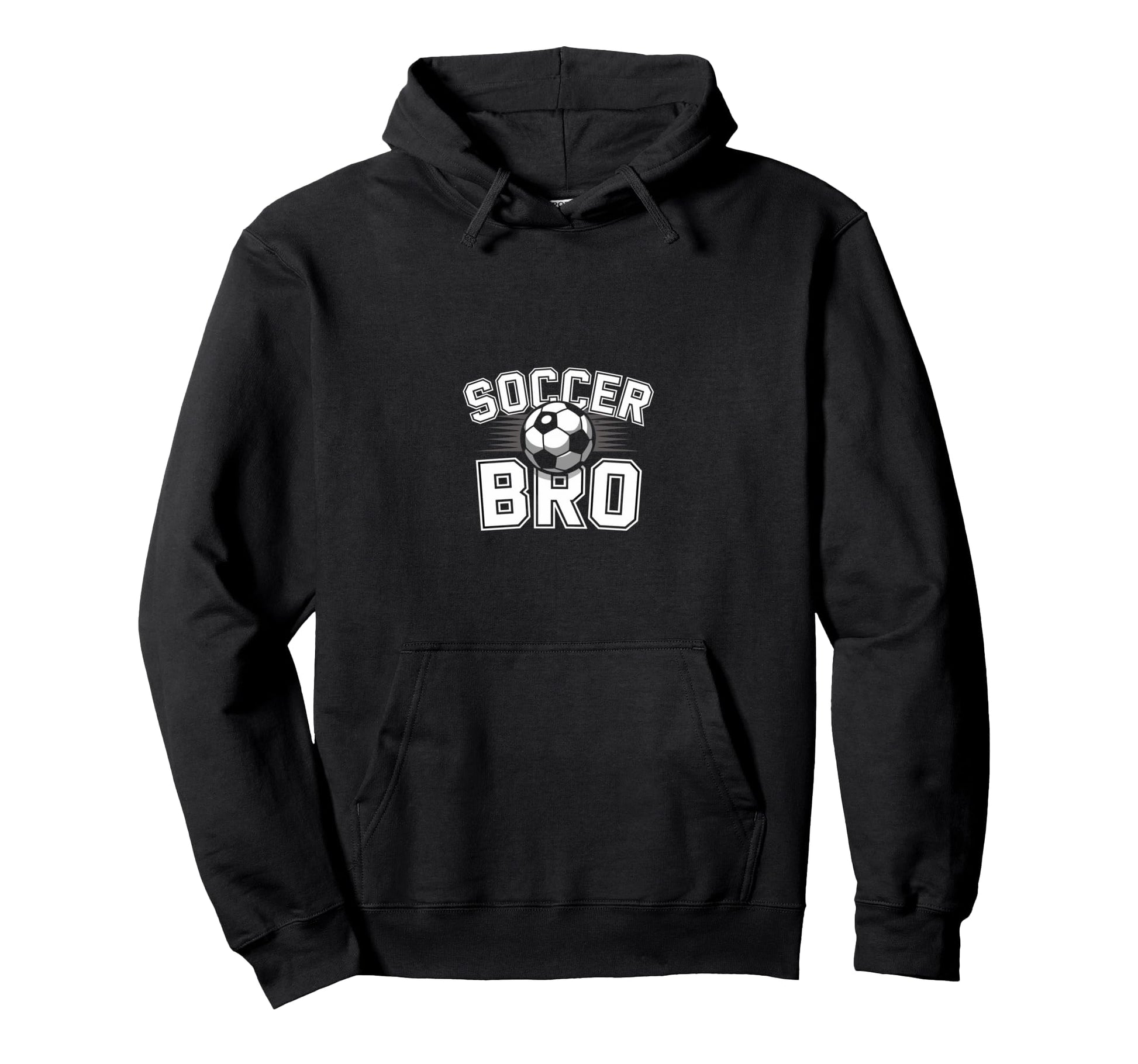 Soccer Brother Soccer Player Bro Hoodie - Novelty Apparel for Adults - T-Shirt, Sweatshirt, Hoodie