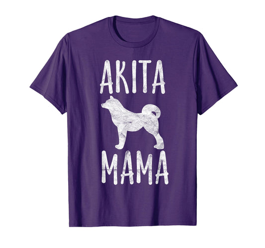 Akita Mama Gift Akita Mom Pet Dog Owner T-Shirt - Graphic Print for Adults - T-Shirt, Sweatshirt, Hoodie