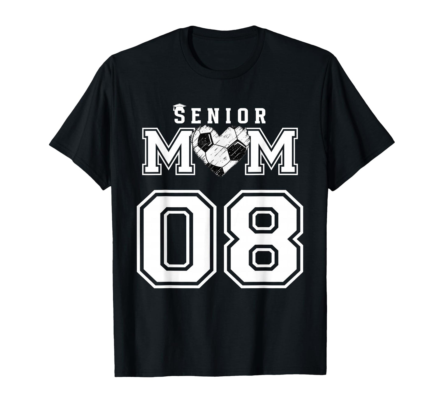 Proud Senior Soccer Mom Custom Jersey T-Shirt - Unique Graphic Men Women - T-Shirt, Sweatshirt, Hoodie