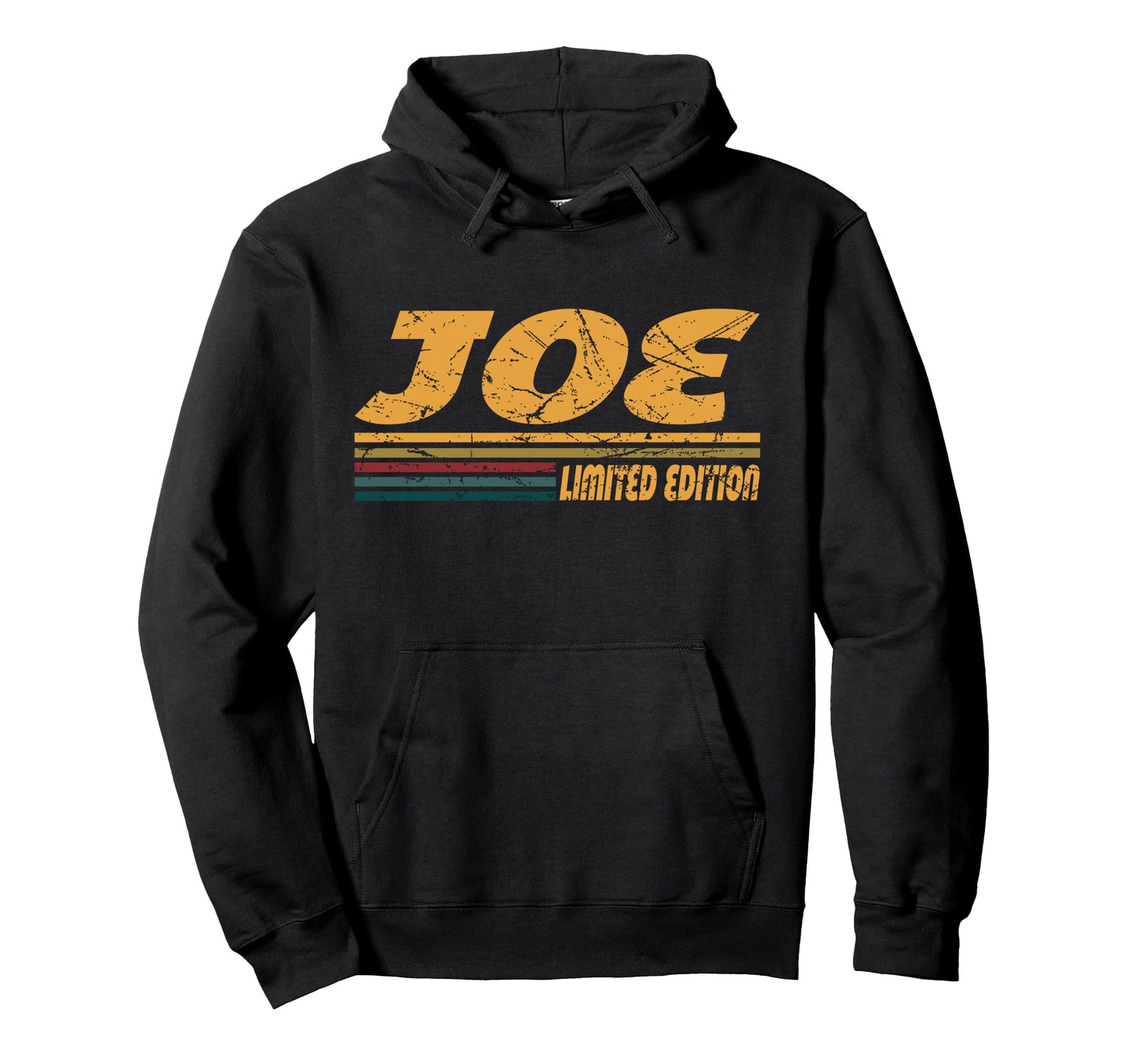 Joe First Name Groovy Personal Joe Hoodie - Casual Everyday Wear Men Women - T-Shirt, Sweatshirt, Hoodie