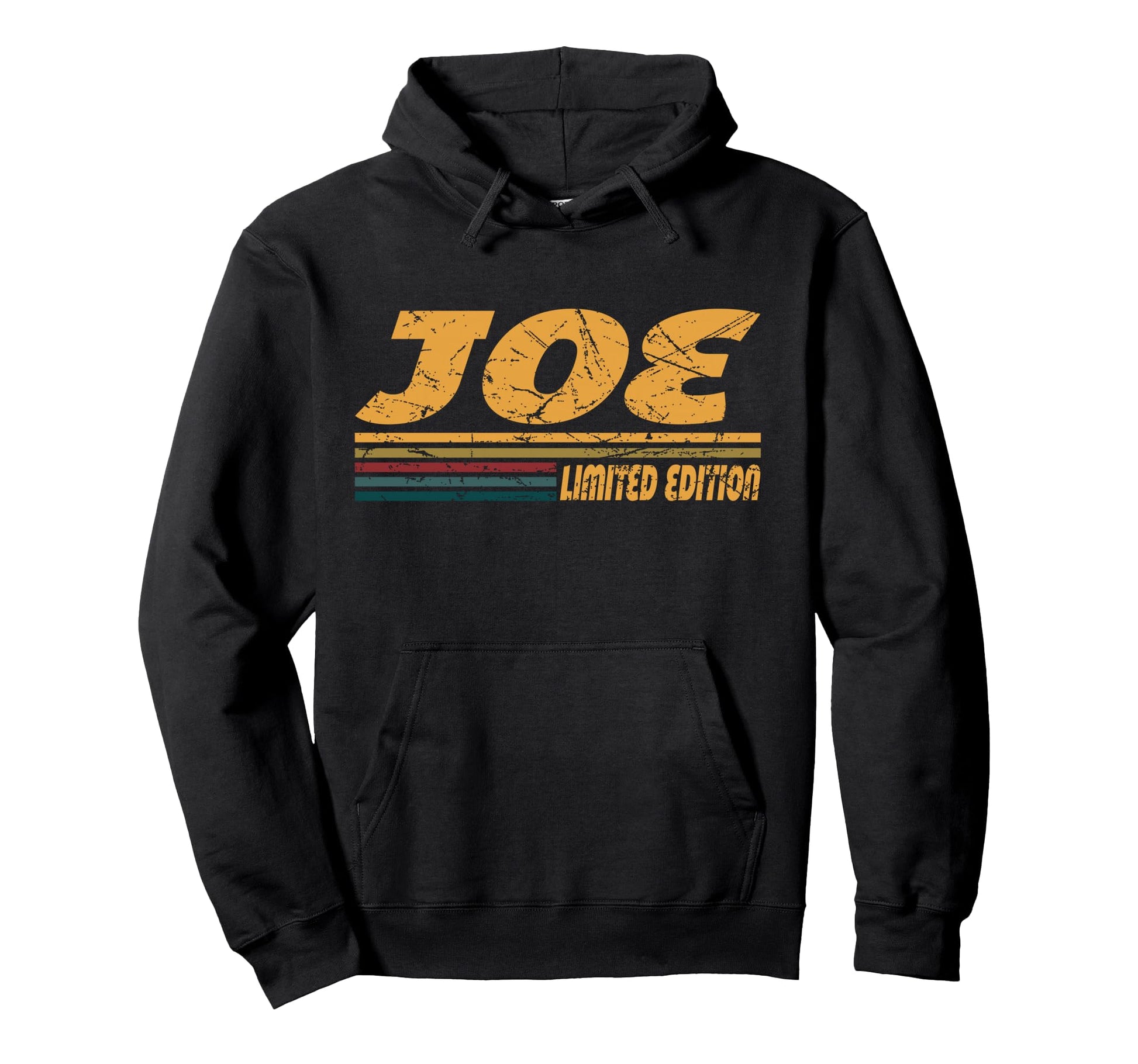 Joe First Name Groovy Personal Joe Hoodie - Casual Everyday Wear Men Women - T-Shirt, Sweatshirt, Hoodie