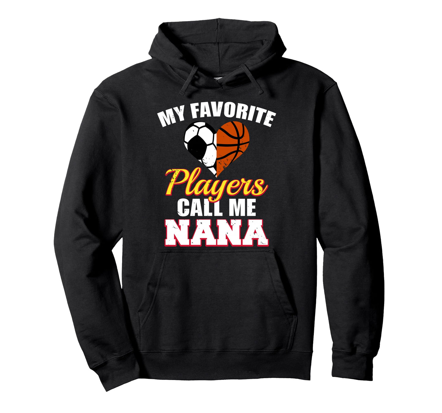 My Favorite Soccer Basketball Players Hoodie - Custom Art Print Men Women - T-Shirt, Sweatshirt, Hoodie