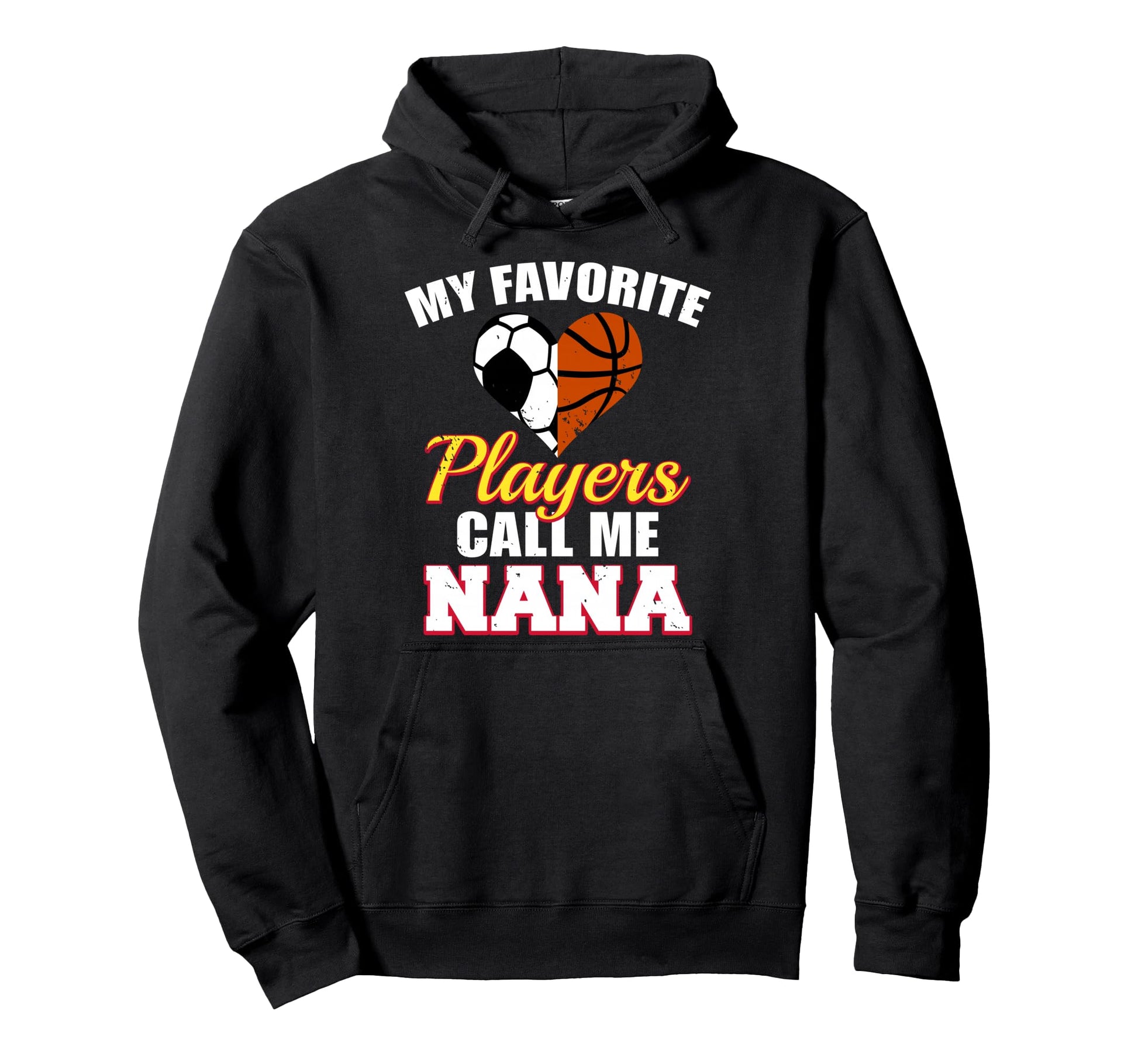 My Favorite Soccer Basketball Players Hoodie - Custom Art Print Men Women - T-Shirt, Sweatshirt, Hoodie