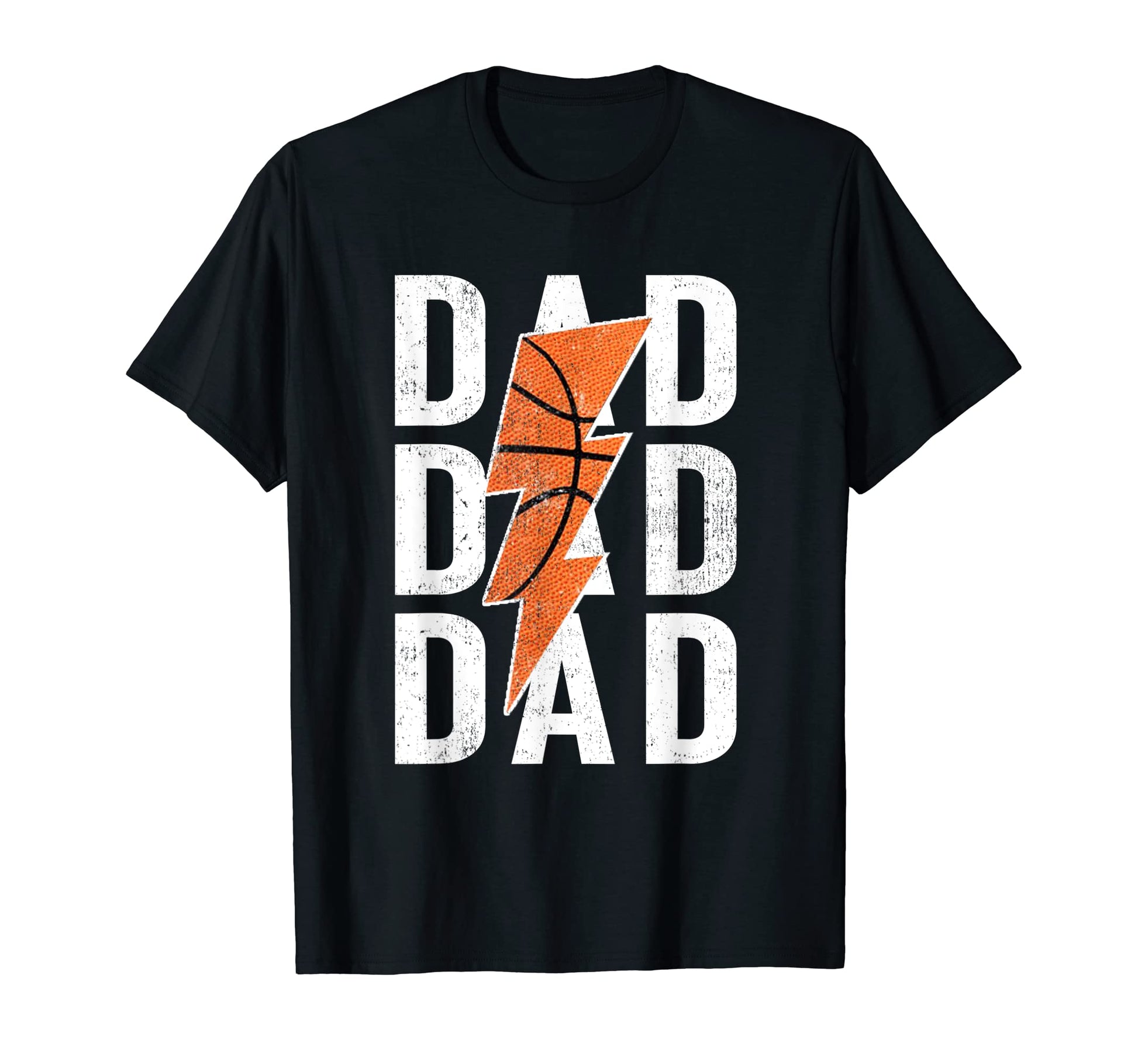 Daddy Basketball Lightning Basketball T-Shirt - Custom Art Print Unisex - T-Shirt, Sweatshirt, Hoodie