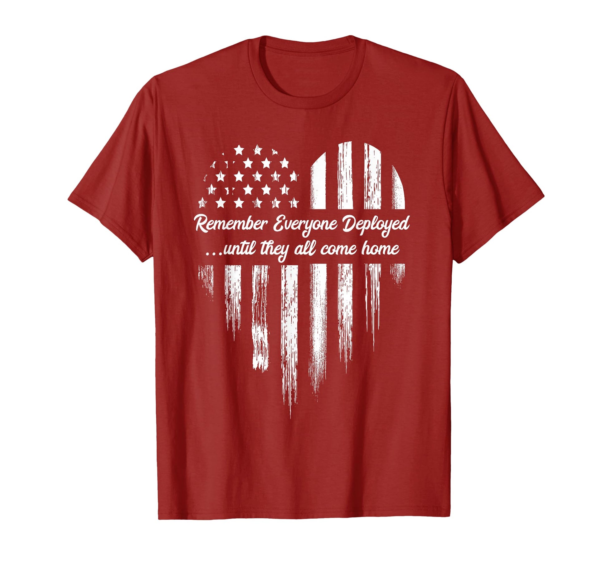 Red Friday Remember Everyone Deployed T-Shirt - Trendy Graphic for Adults - T-Shirt, Sweatshirt, Hoodie