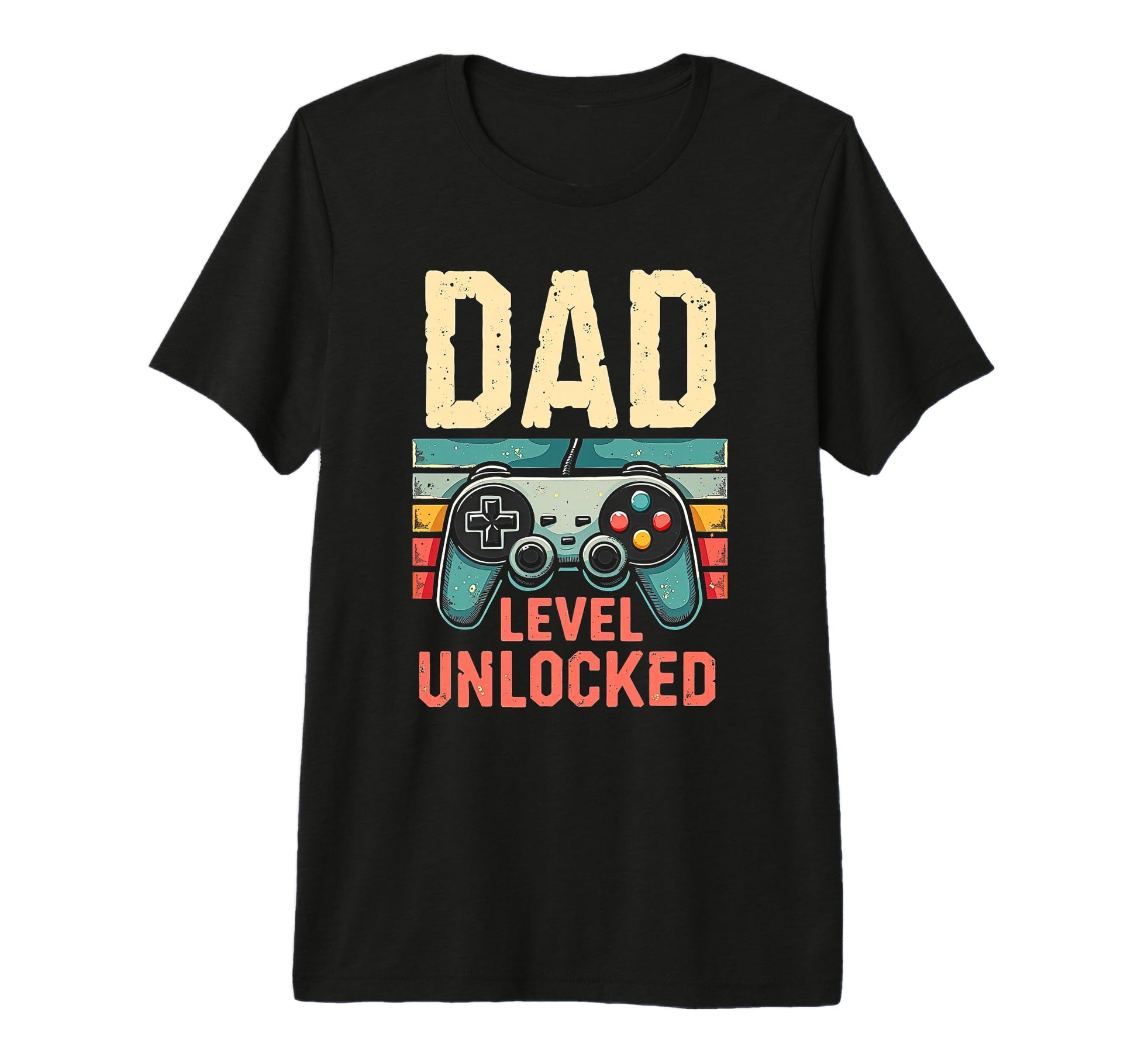 Dad Level Unlocked Funny Gamer Dad T-Shirt - Aesthetic Graphic Men Women - T-Shirt, Sweatshirt, Hoodie