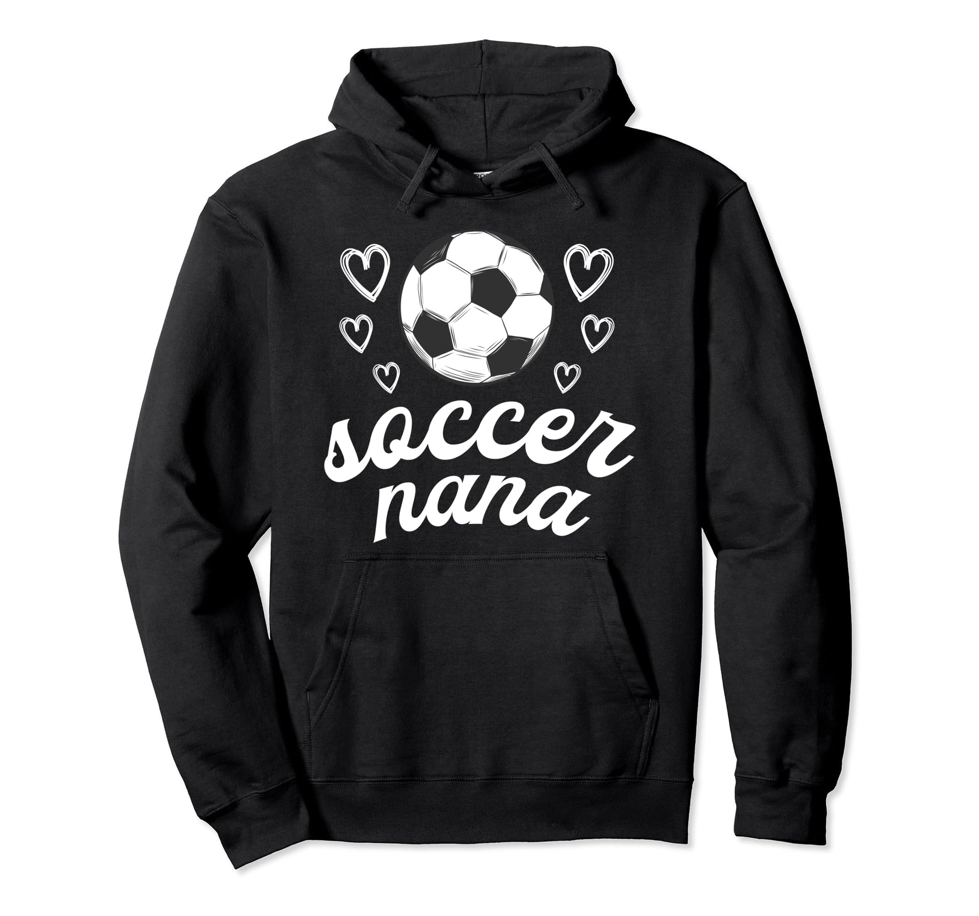 Soccer Nana Soccer Player Nana Hoodie - Aesthetic Graphic for Adults - T-Shirt, Sweatshirt, Hoodie
