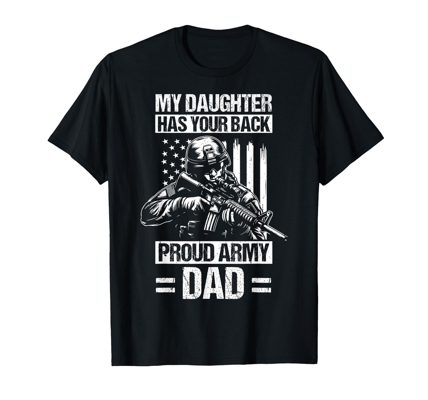 My Daughter Has Your Back Proud T-Shirt - Unique Graphic Men Women - T-Shirt, Sweatshirt, Hoodie