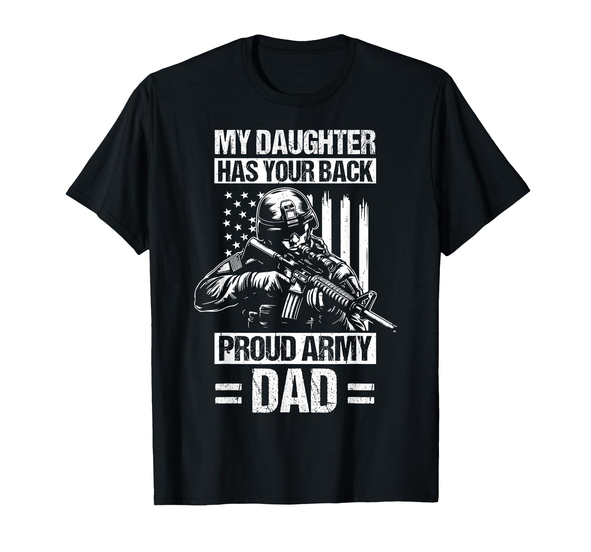 My Daughter Has Your Back Proud T-Shirt - Unique Graphic Men Women - T-Shirt, Sweatshirt, Hoodie