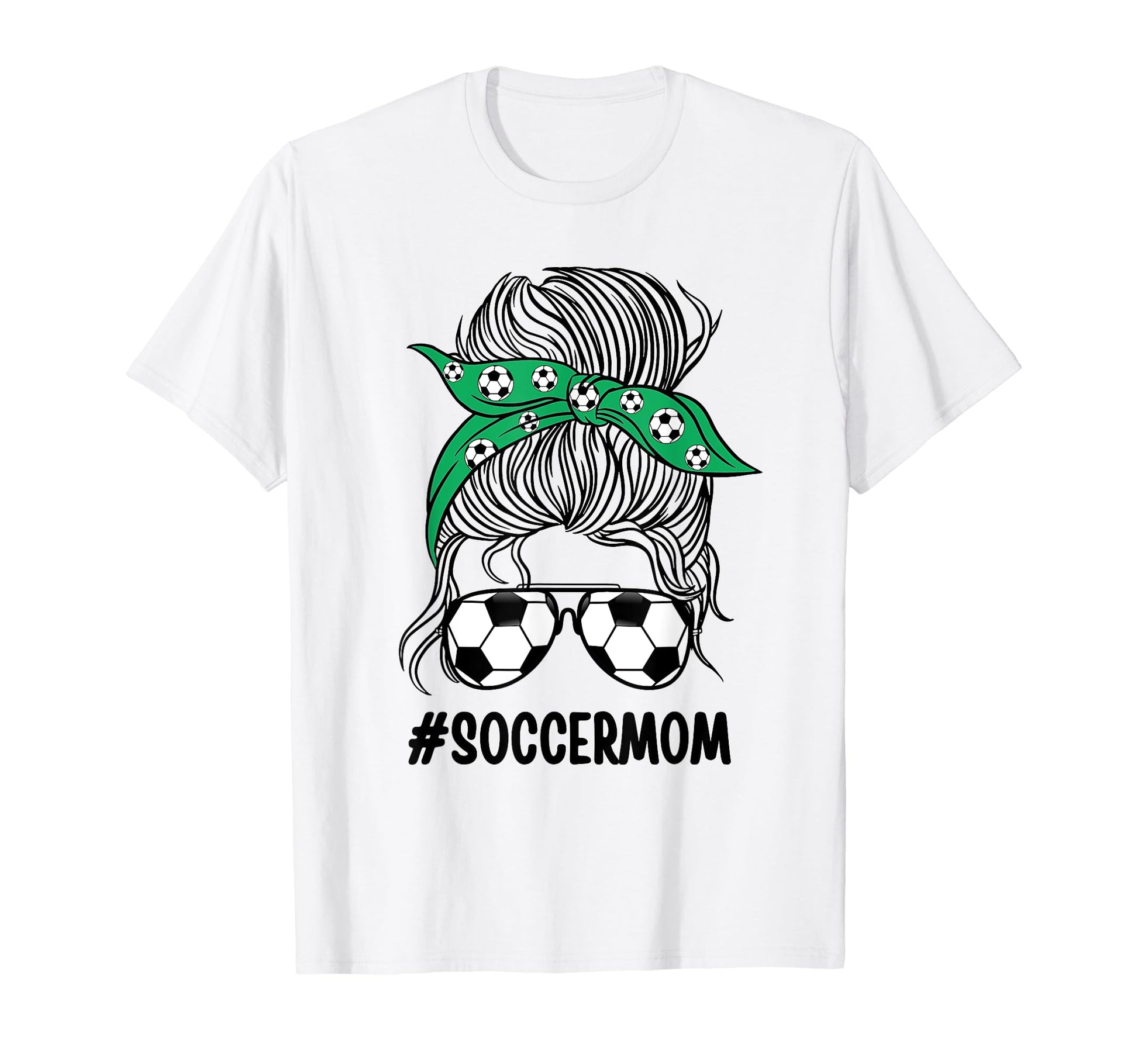 Soccermom Watching Sport Game Outfit T-Shirt - Trendy Graphic Men Women - T-Shirt, Sweatshirt, Hoodie