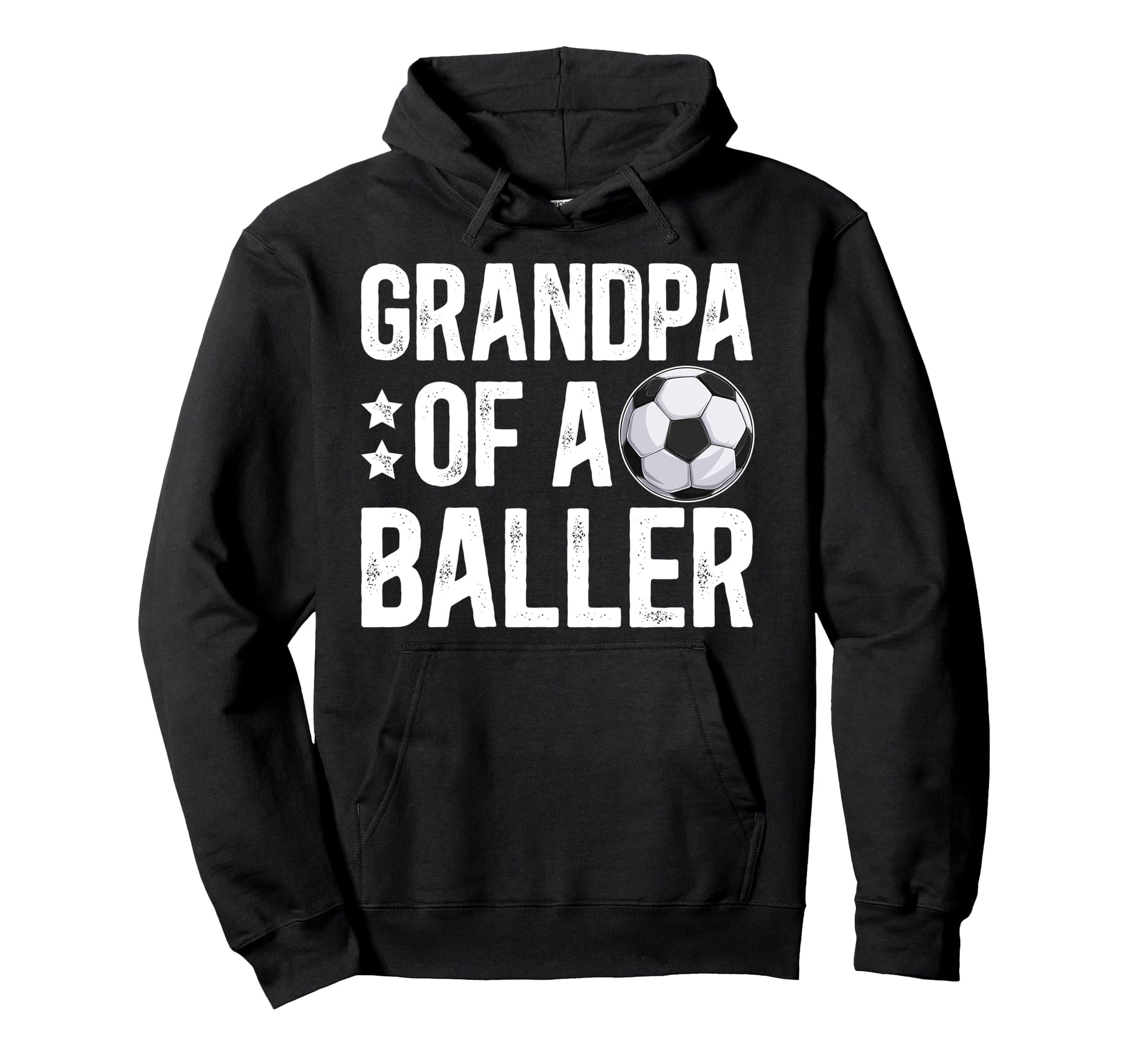 Grandpa Baller Soccer Grandpa Soccer Hoodie - Aesthetic Graphic Men Women - T-Shirt, Sweatshirt, Hoodie