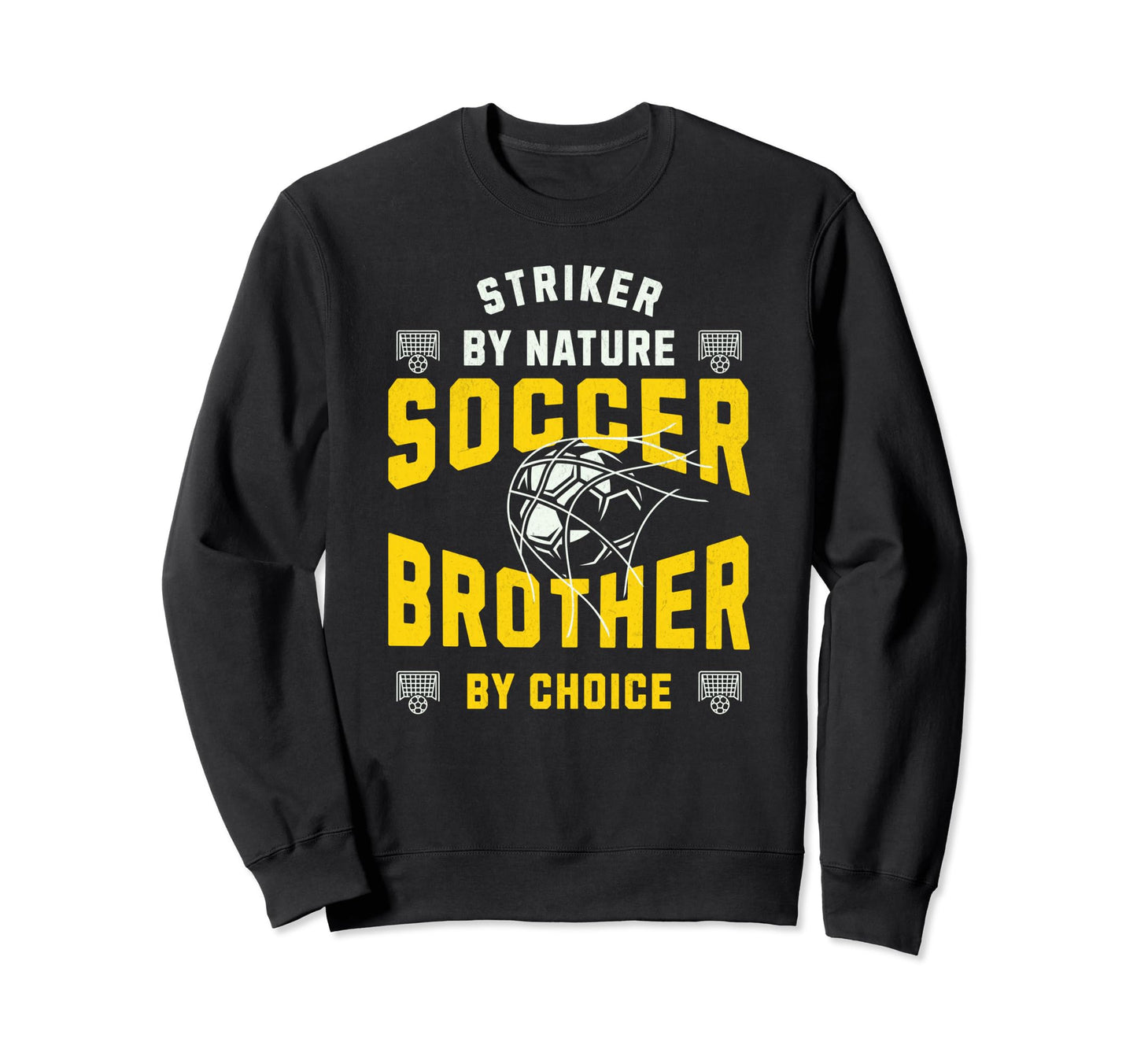 Striker Nature Soccer Player Sweatshirt - Custom Art Print for Adults - T-Shirt, Sweatshirt, Hoodie
