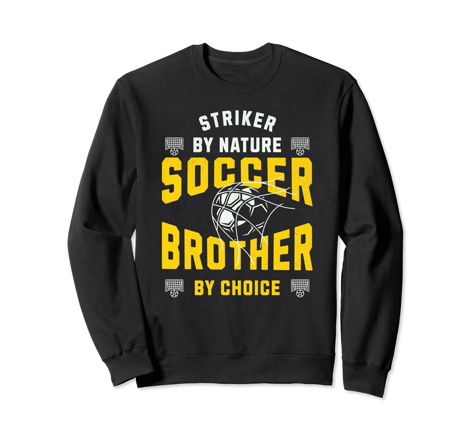 Striker Nature Soccer Player Sweatshirt - Custom Art Print for Adults - T-Shirt, Sweatshirt, Hoodie