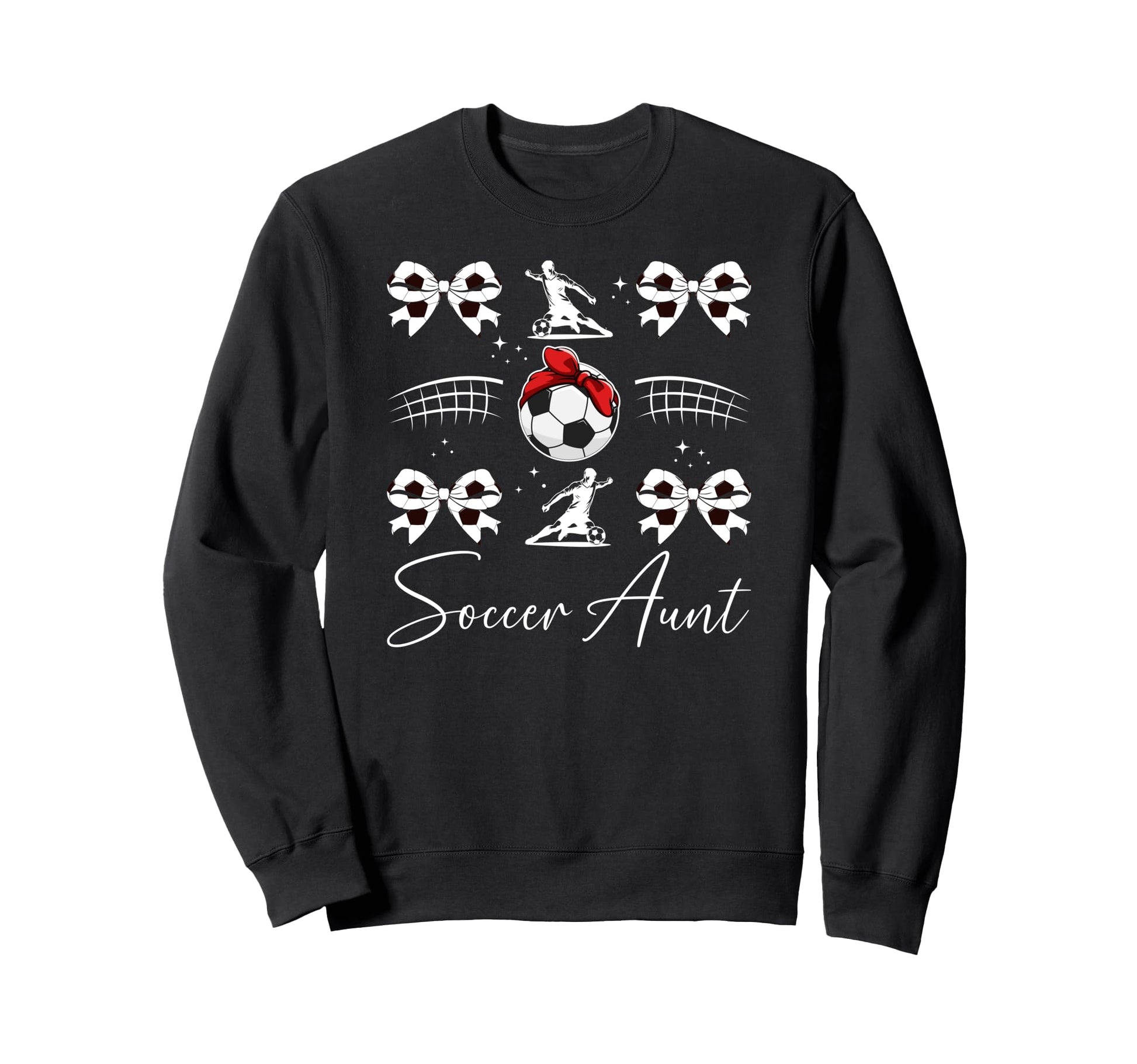 Soccer Aunt Soccer Player Auntie Sweatshirt - Aesthetic Graphic Unisex - T-Shirt, Sweatshirt, Hoodie