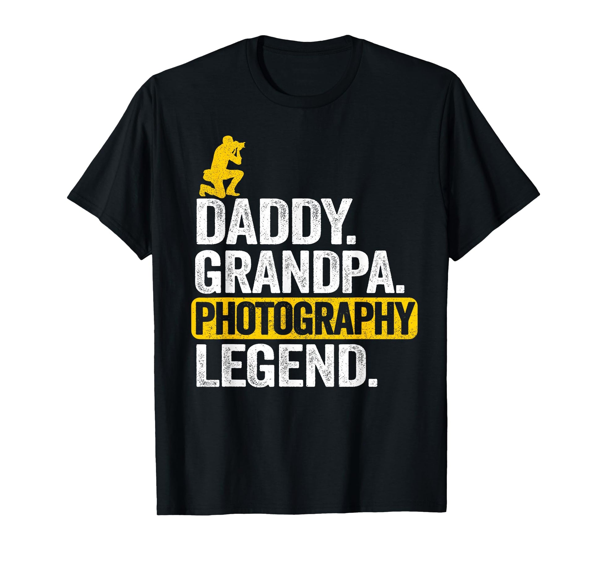 Daddy Grandpa Photography Legend Dad T-Shirt - Streetwear Style Men Women - T-Shirt, Sweatshirt, Hoodie