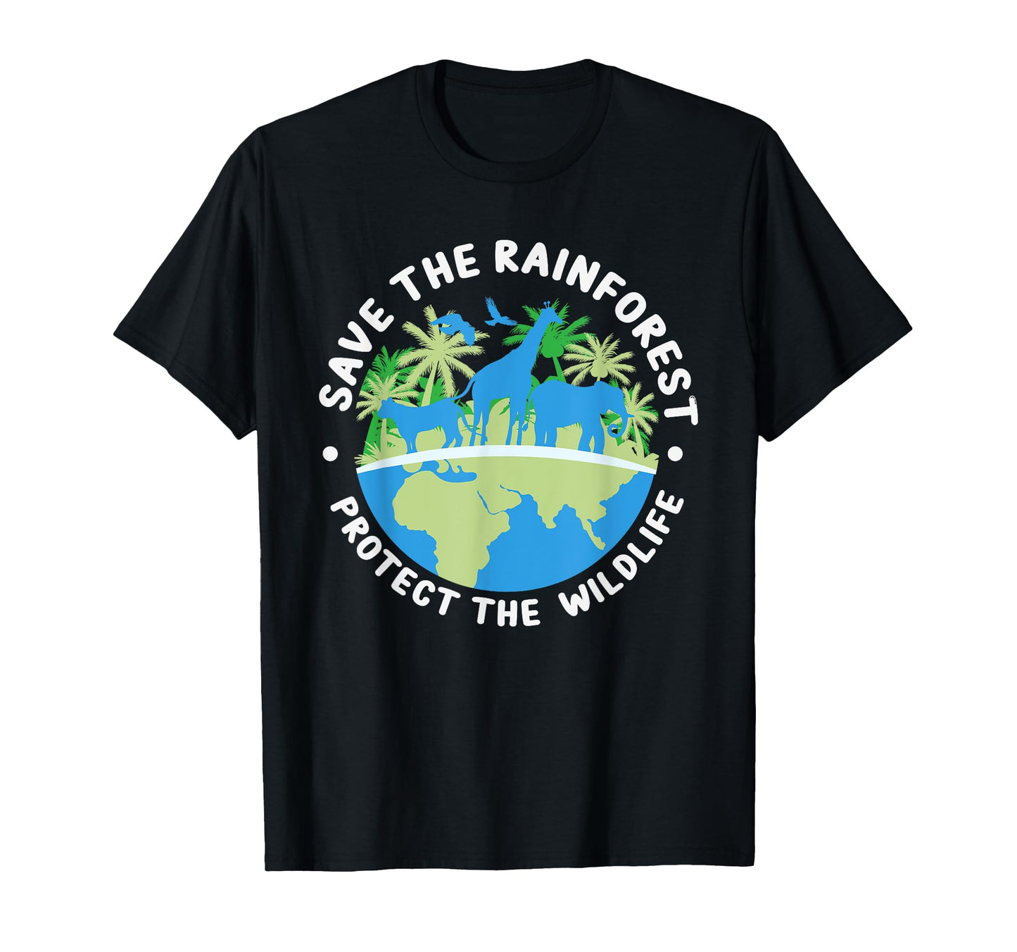 Save Rainforest Protect Wildlife T-Shirt - Unique Graphic for Adults - T-Shirt, Sweatshirt, Hoodie