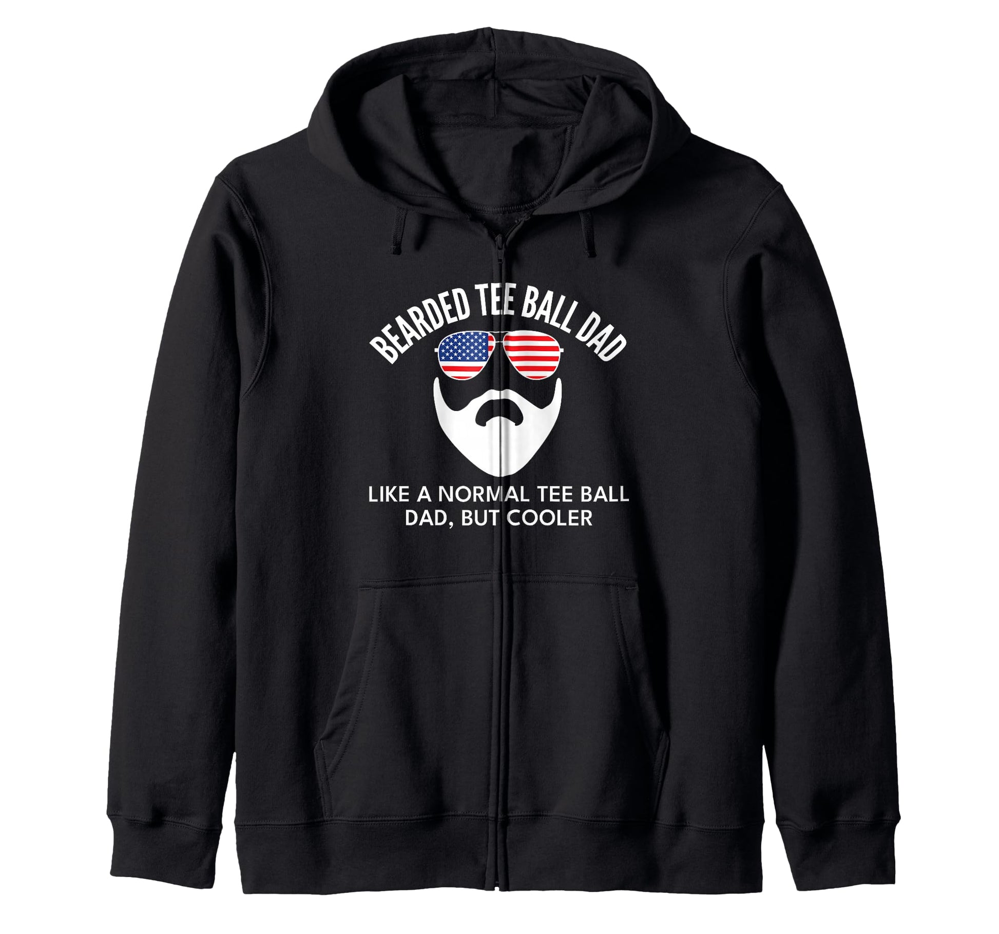 T Ball Ball Dad Definition Bearded T-Shirt - Custom Art Print Unisex - T-Shirt, Sweatshirt, Hoodie
