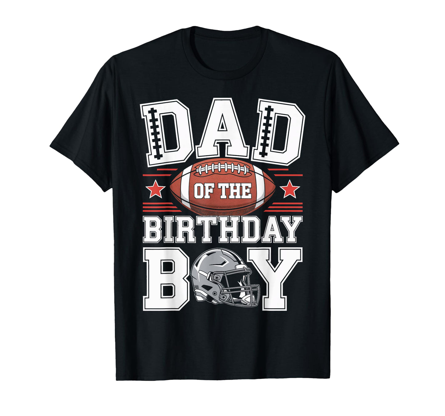 Game Day Dad Birthday Celebration T-Shirt - Minimalist Print Men Women - T-Shirt, Sweatshirt, Hoodie