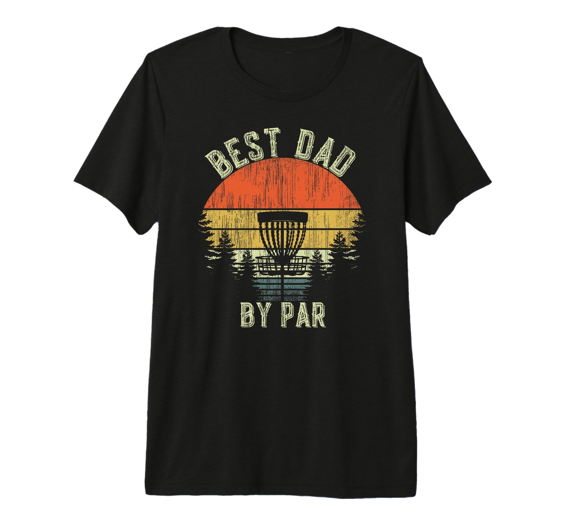 Best Dad Par Disc Golf Gift T-Shirt - Casual Everyday Wear for Adults - T-Shirt, Sweatshirt, Hoodie