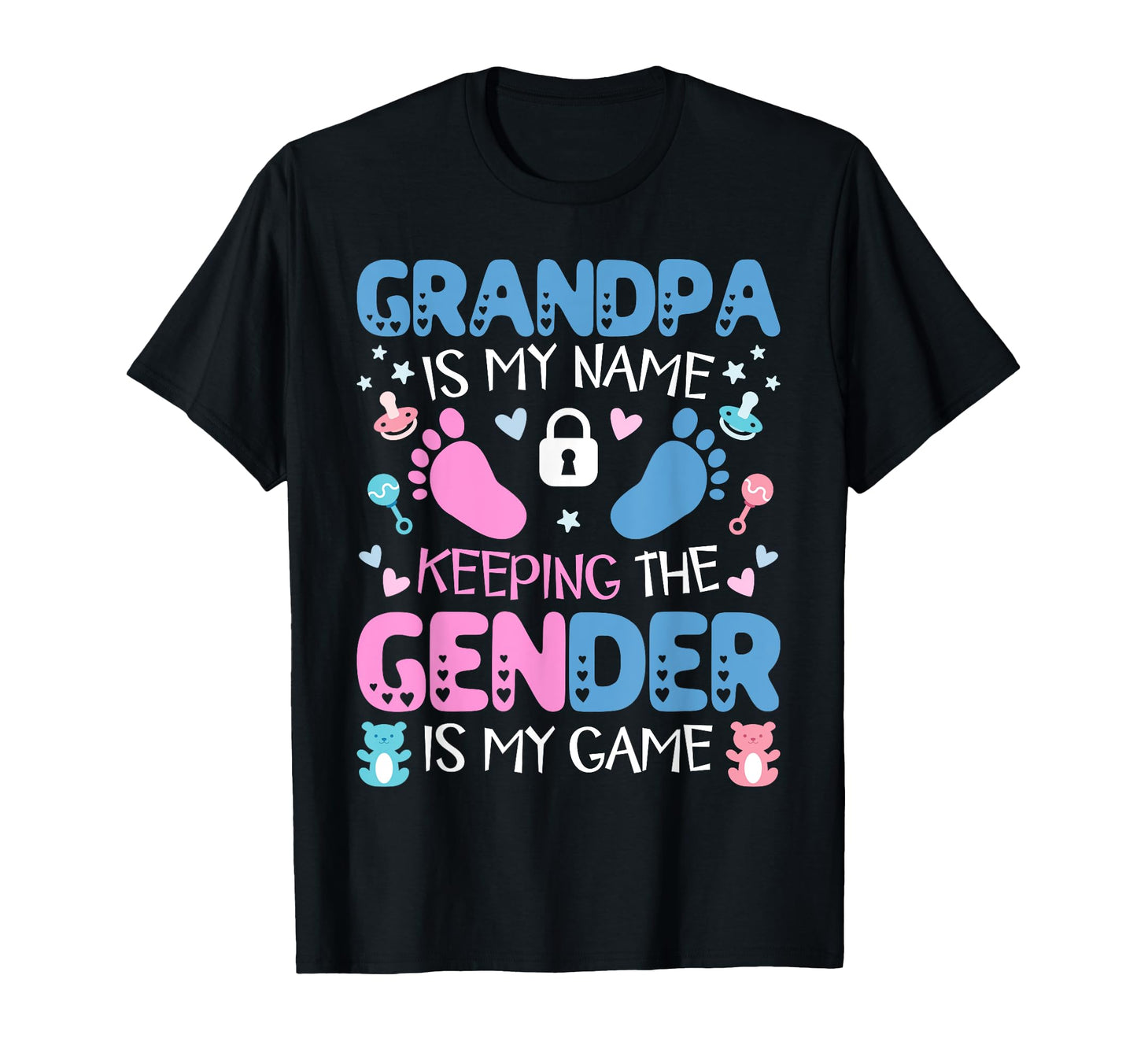 Grandpa Gender Keeper Keeper Gender T-Shirt - Unique Graphic for Adults - T-Shirt, Sweatshirt, Hoodie