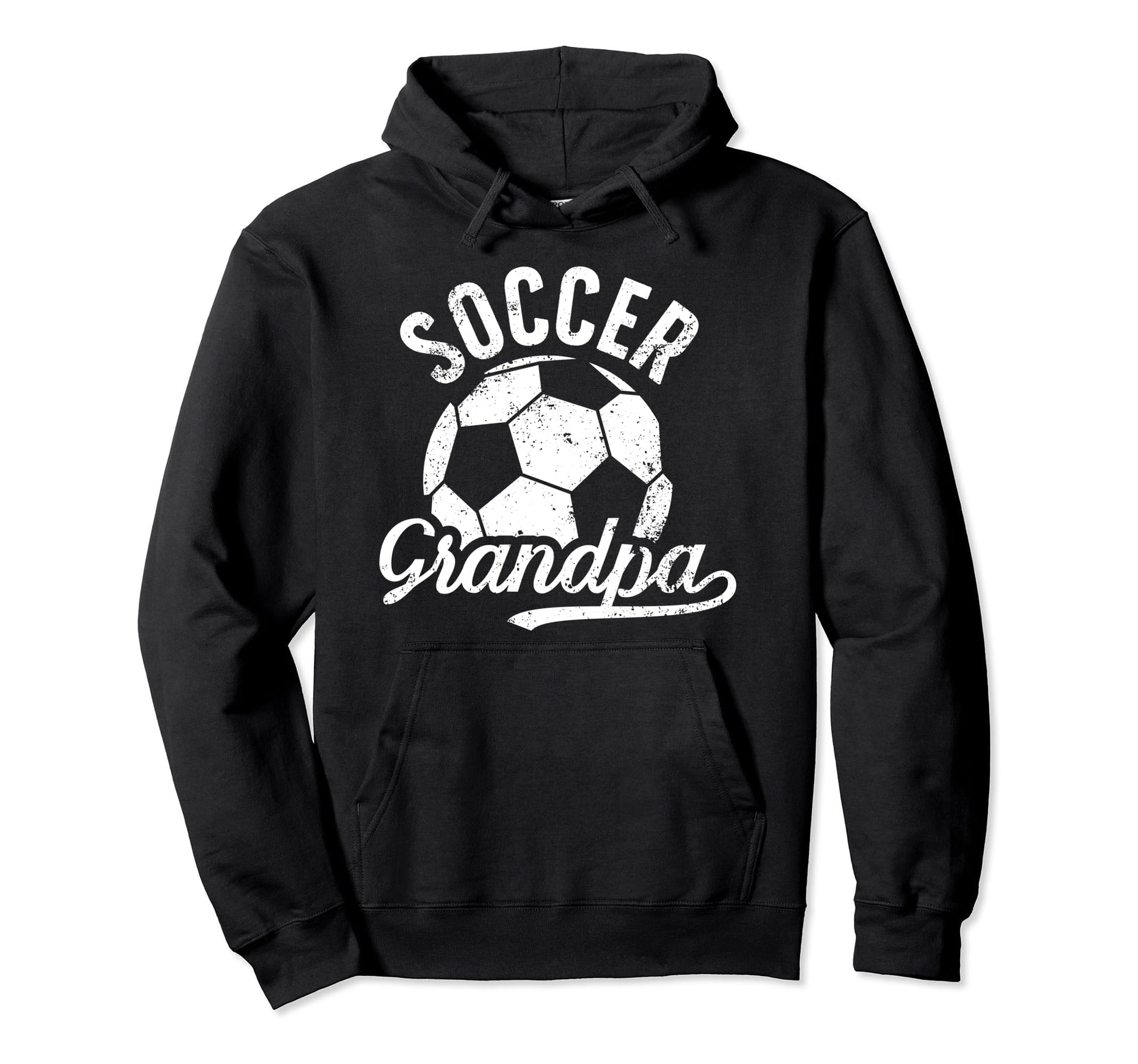 Soccer Grandpa Soccer Player Grandfather Hoodie - Minimalist Print Unisex - T-Shirt, Sweatshirt, Hoodie