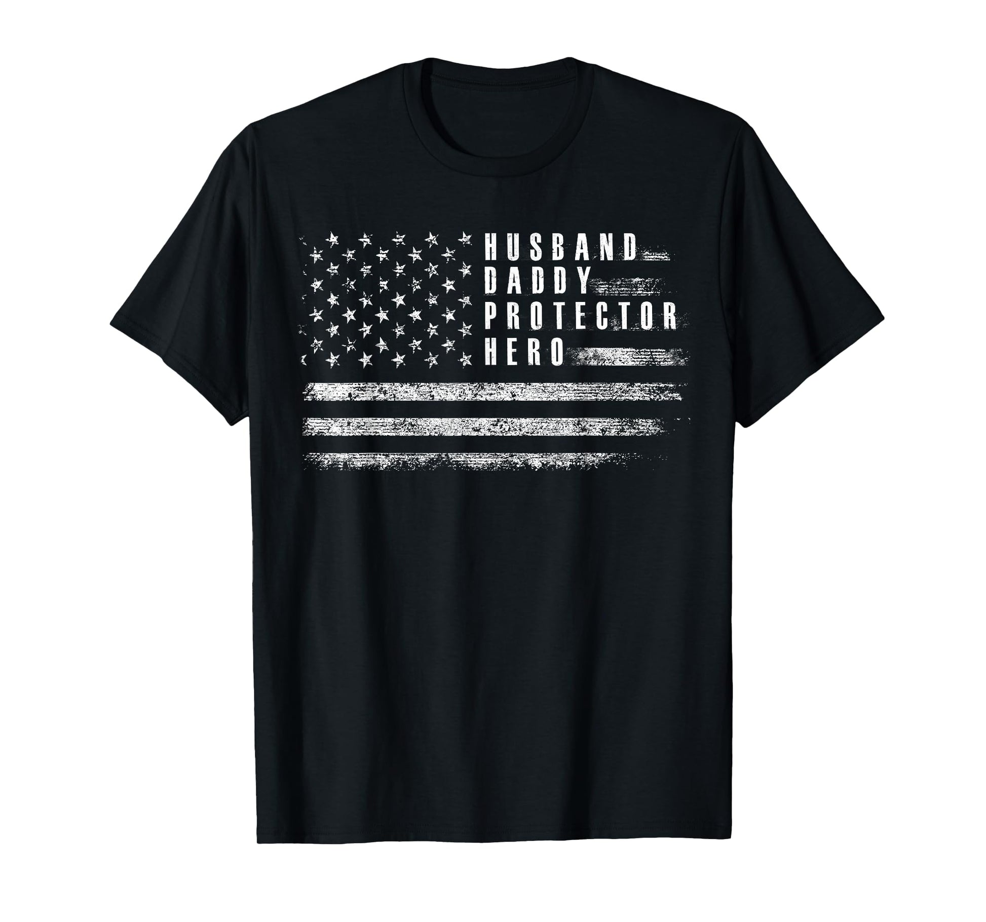 Husband Daddy Protector Hero Fathers T-Shirt - Novelty Apparel for Adults - T-Shirt, Sweatshirt, Hoodie