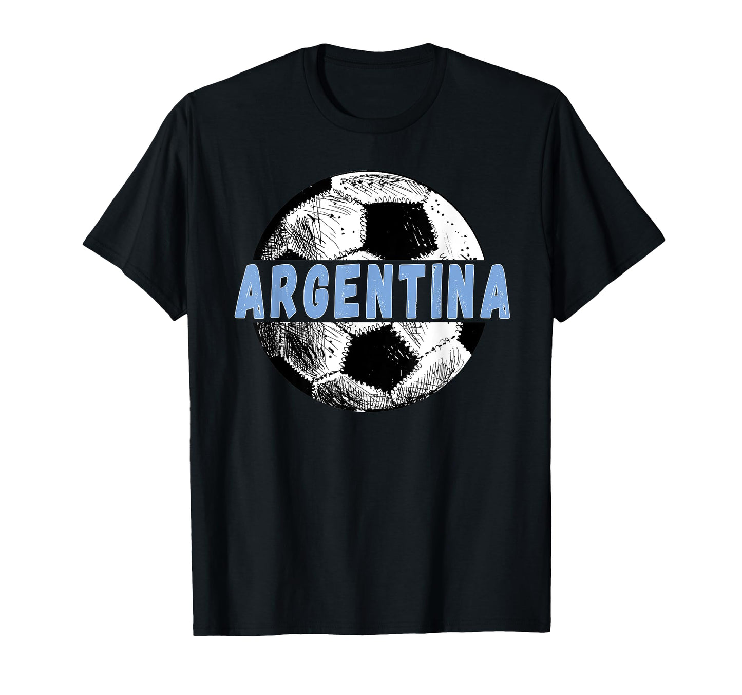 Argentina Soccer Argentinian Flag T-Shirt - Minimalist Print Men Women - T-Shirt, Sweatshirt, Hoodie