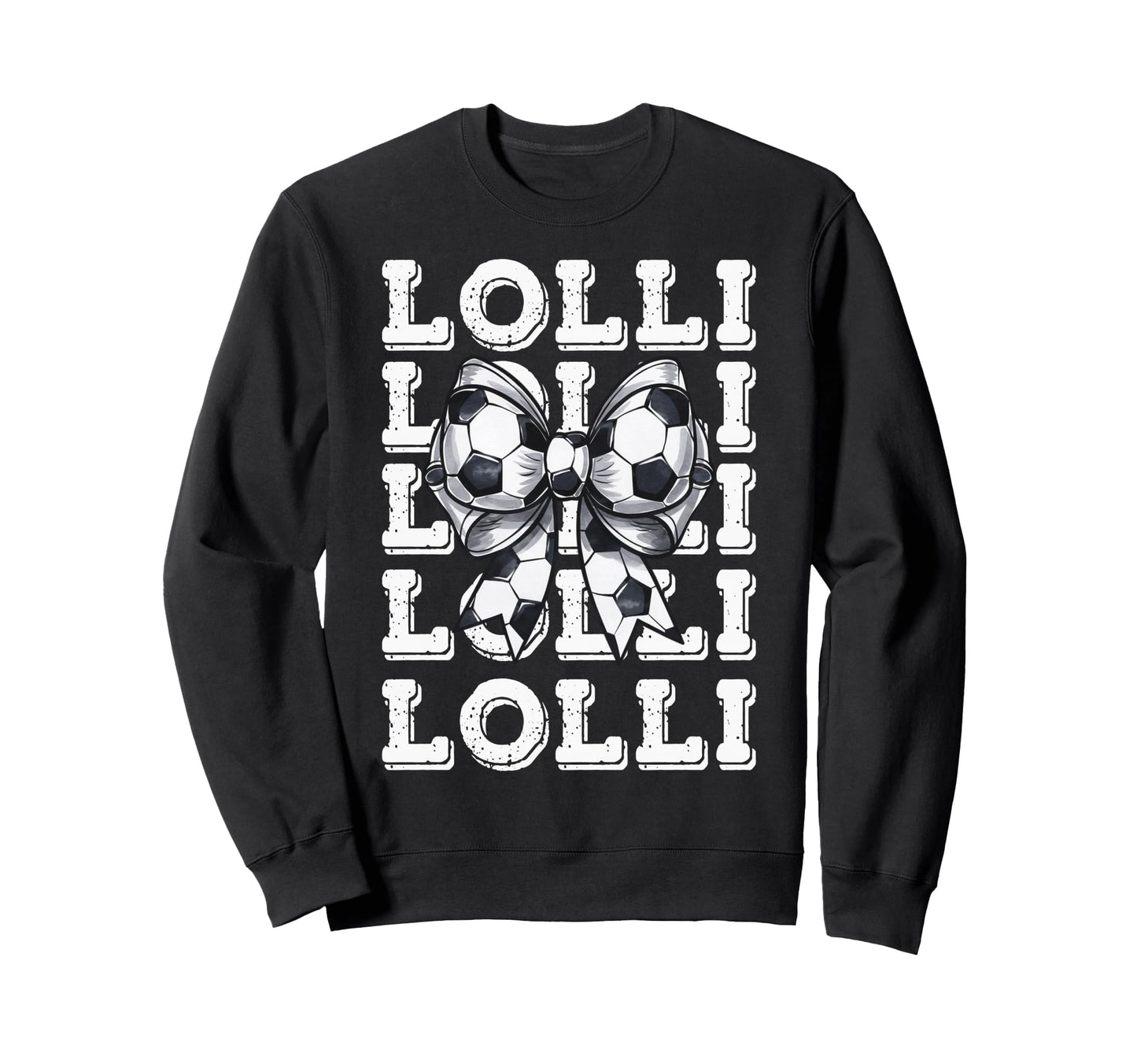 Coquette Soccer Lolli Matching Family Sweatshirt - Minimalist Print Unisex - T-Shirt, Sweatshirt, Hoodie