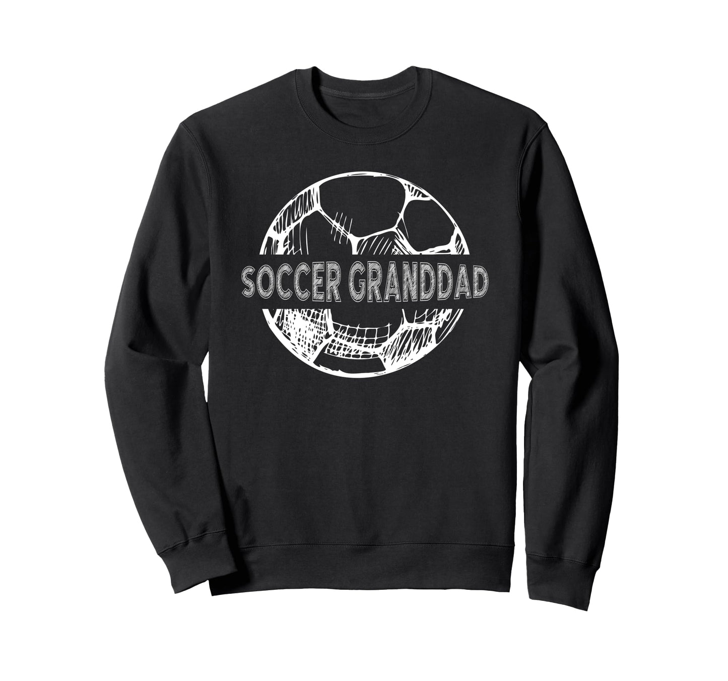 Soccer Granddad Grandpa Granddad Sweatshirt - Minimalist Print Men Women - T-Shirt, Sweatshirt, Hoodie