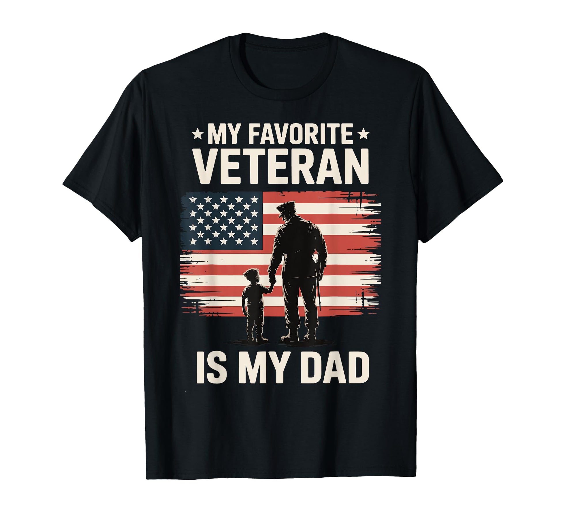 Usa Dad Veteran Father Military Soldier Hoodie - Novelty Apparel Unisex - T-Shirt, Sweatshirt, Hoodie