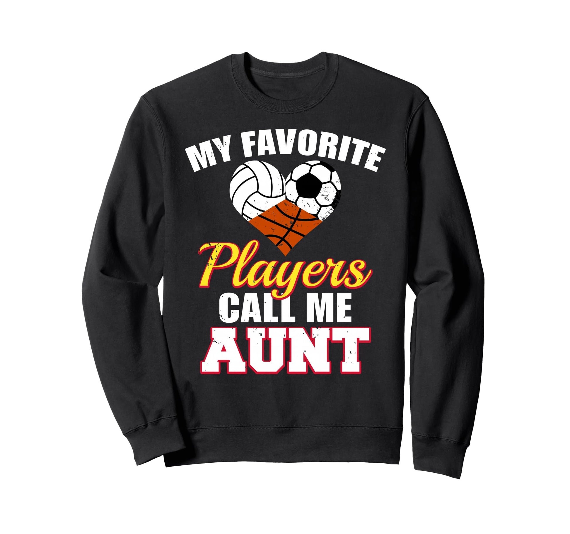 My Favorite Volleyball Soccer Sweatshirt - Trendy Graphic for Adults - T-Shirt, Sweatshirt, Hoodie