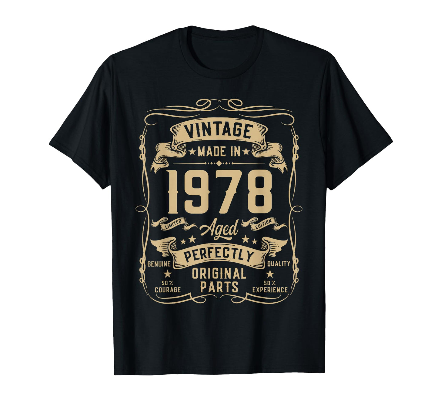 1978 47Yr 47Th Birthday Gifts 47 T-Shirt - Aesthetic Graphic for Adults - T-Shirt, Sweatshirt, Hoodie