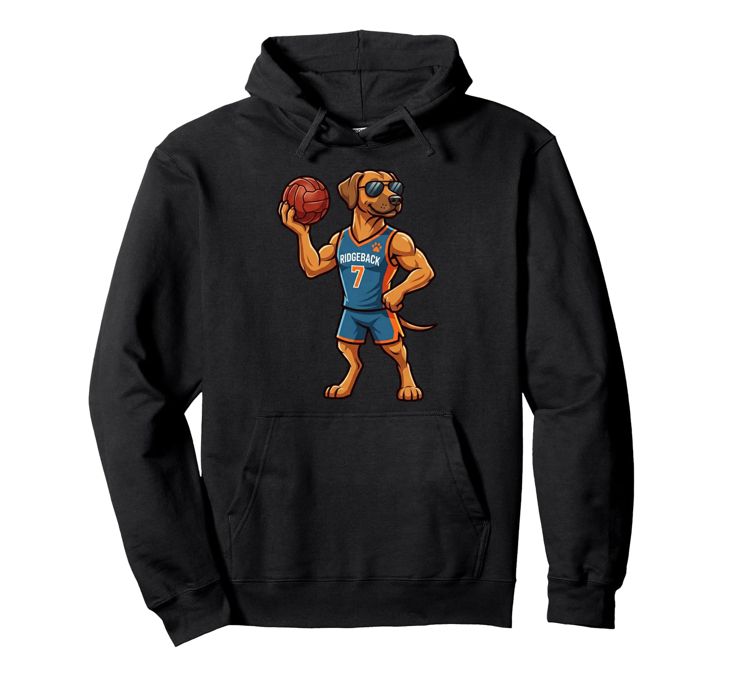 Watermelon Soccer Player Number 7 Sports Hoodie - Novelty Apparel Men Women - T-Shirt, Sweatshirt, Hoodie